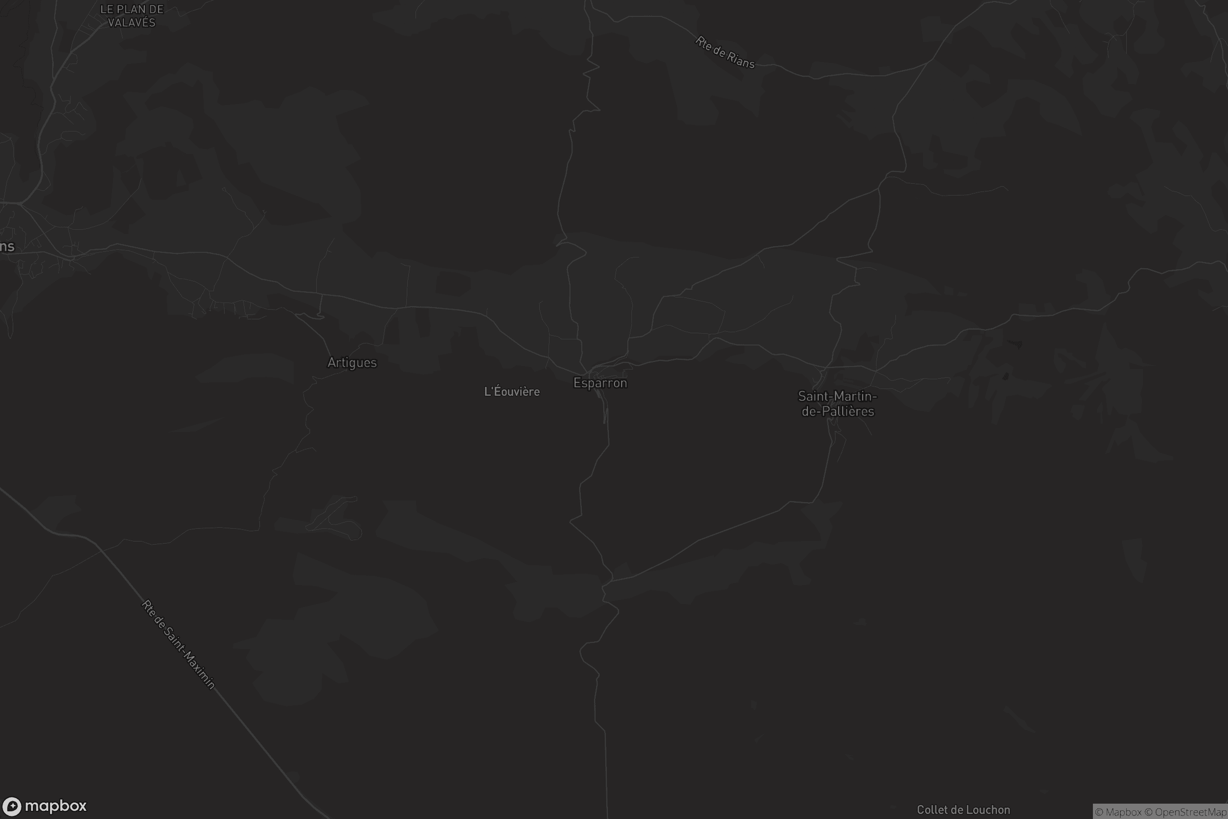 Carte de Esparron-de-Pallières