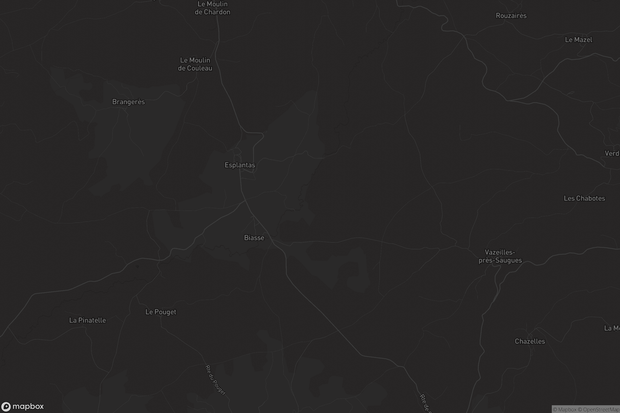 Carte de Esplantas-Vazeilles