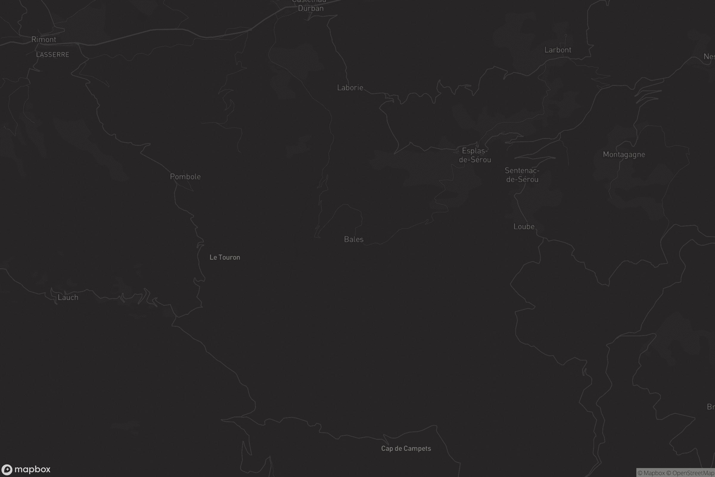 Carte de Esplas-de-Sérou