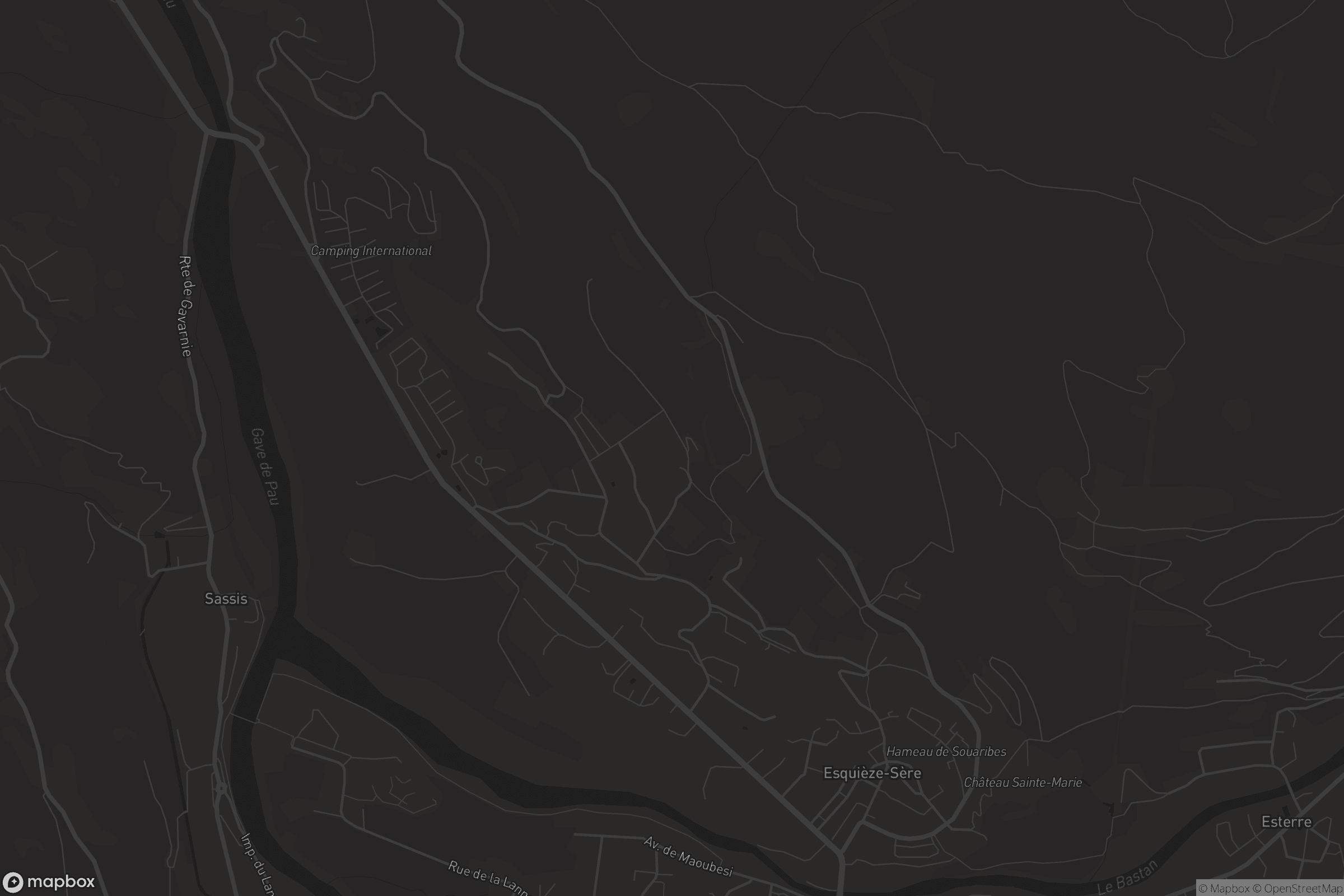 Carte de Esquièze-Sère