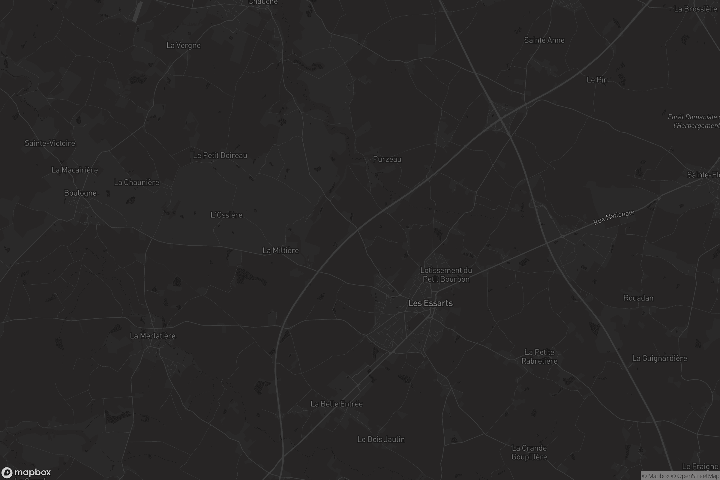 Carte de Essarts-en-Bocage