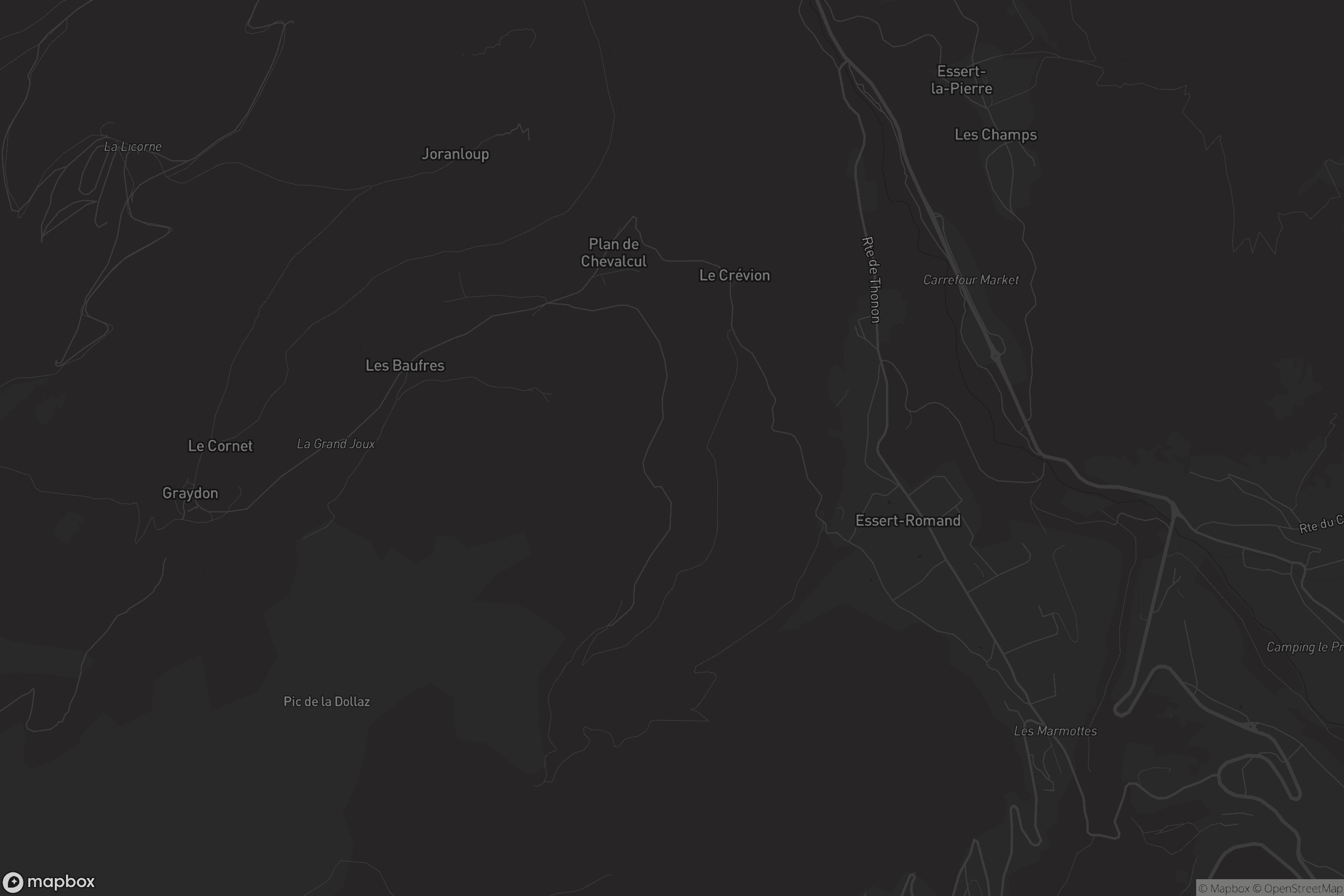Carte de Essert-Romand