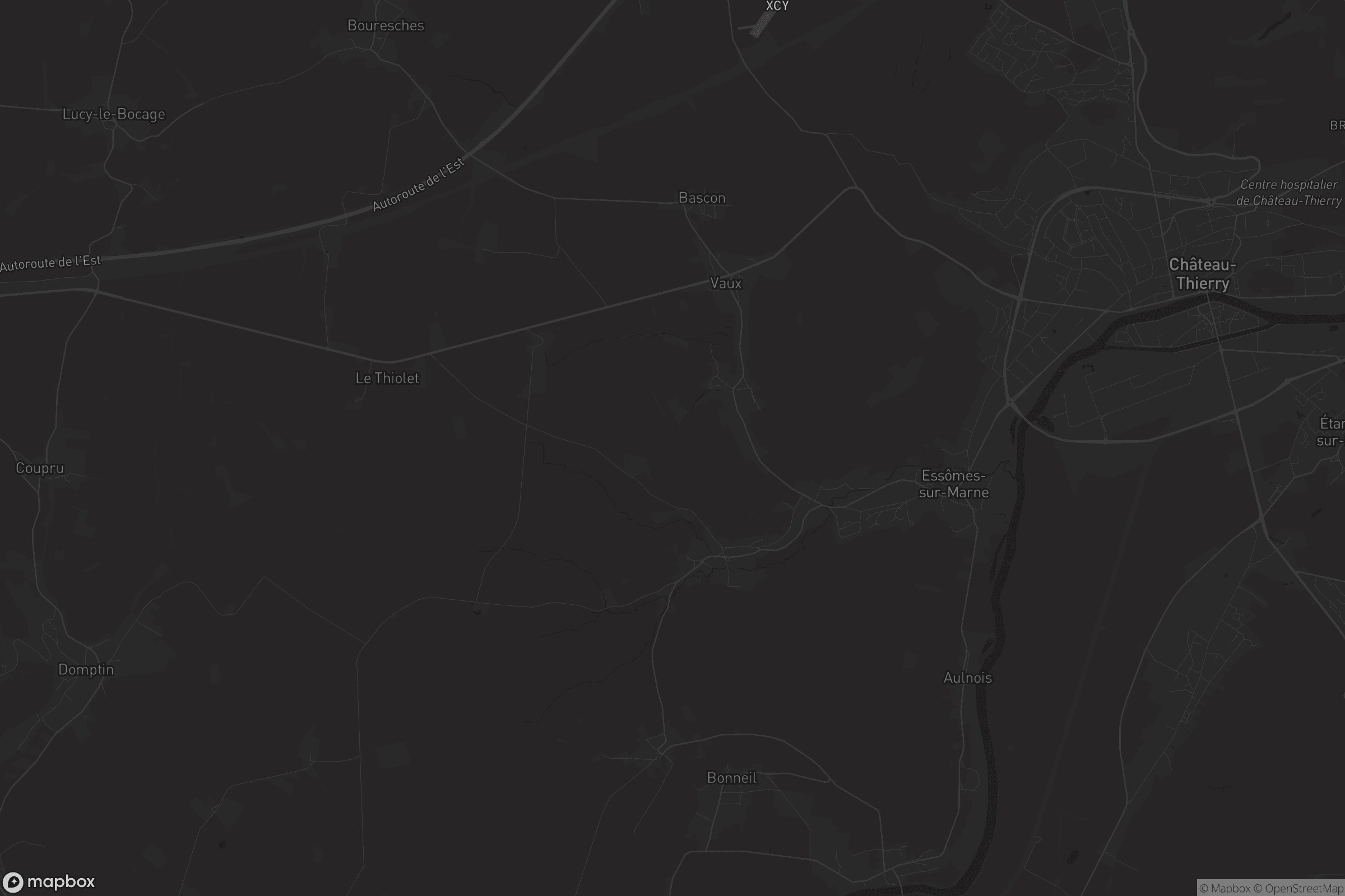 Carte de Essômes-sur-Marne