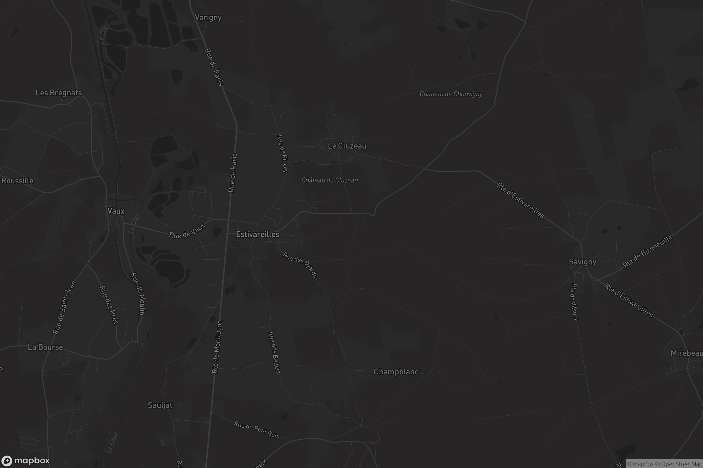 Carte de Estivareilles