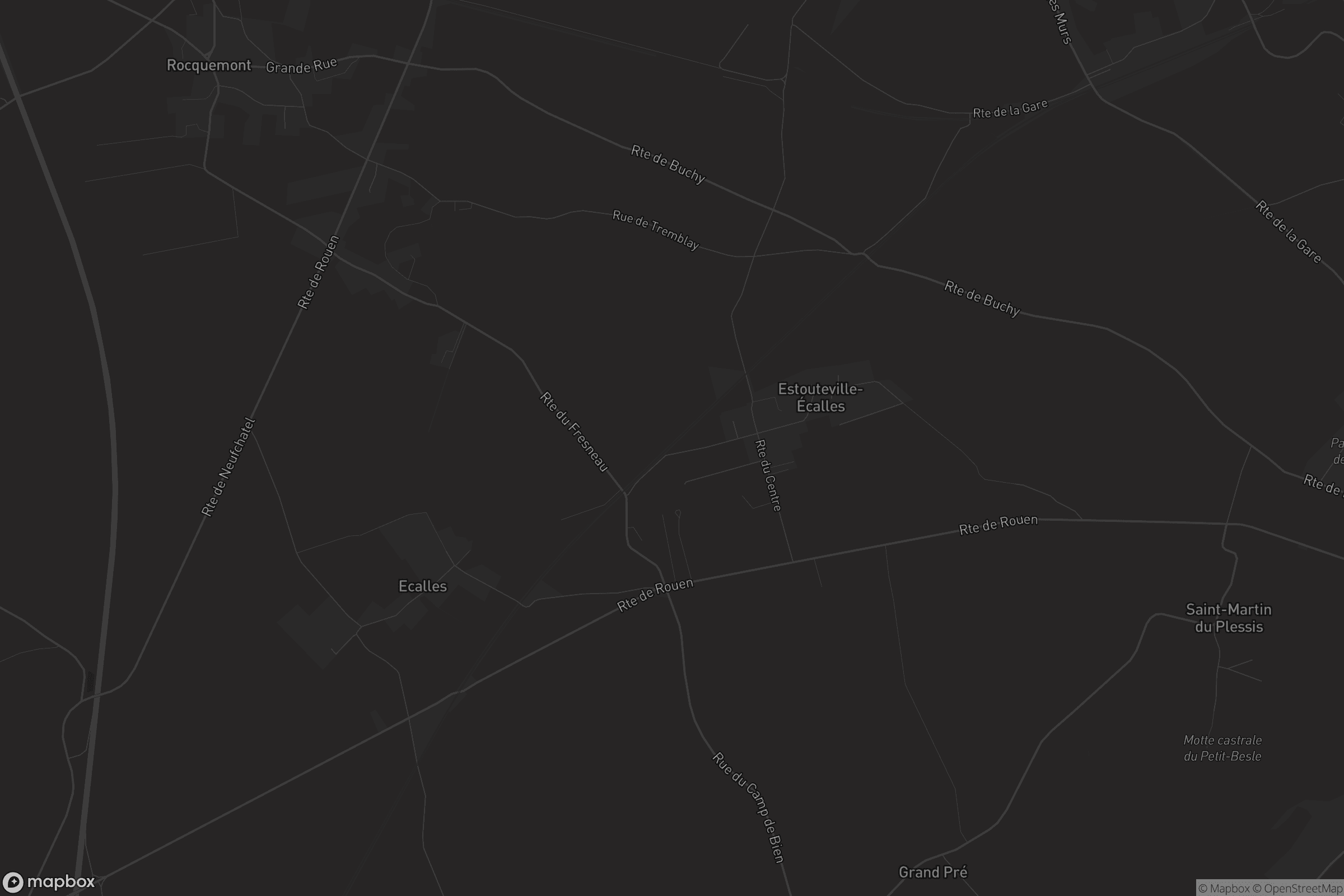 Carte de Estouteville-Écalles