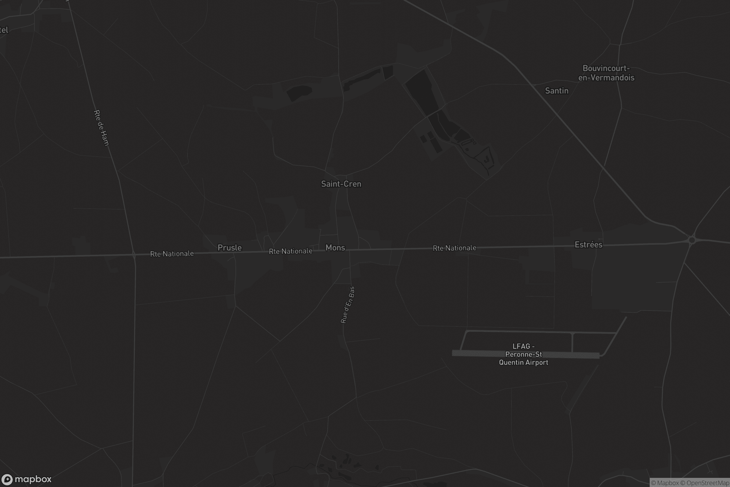 Carte de Estrées-Mons