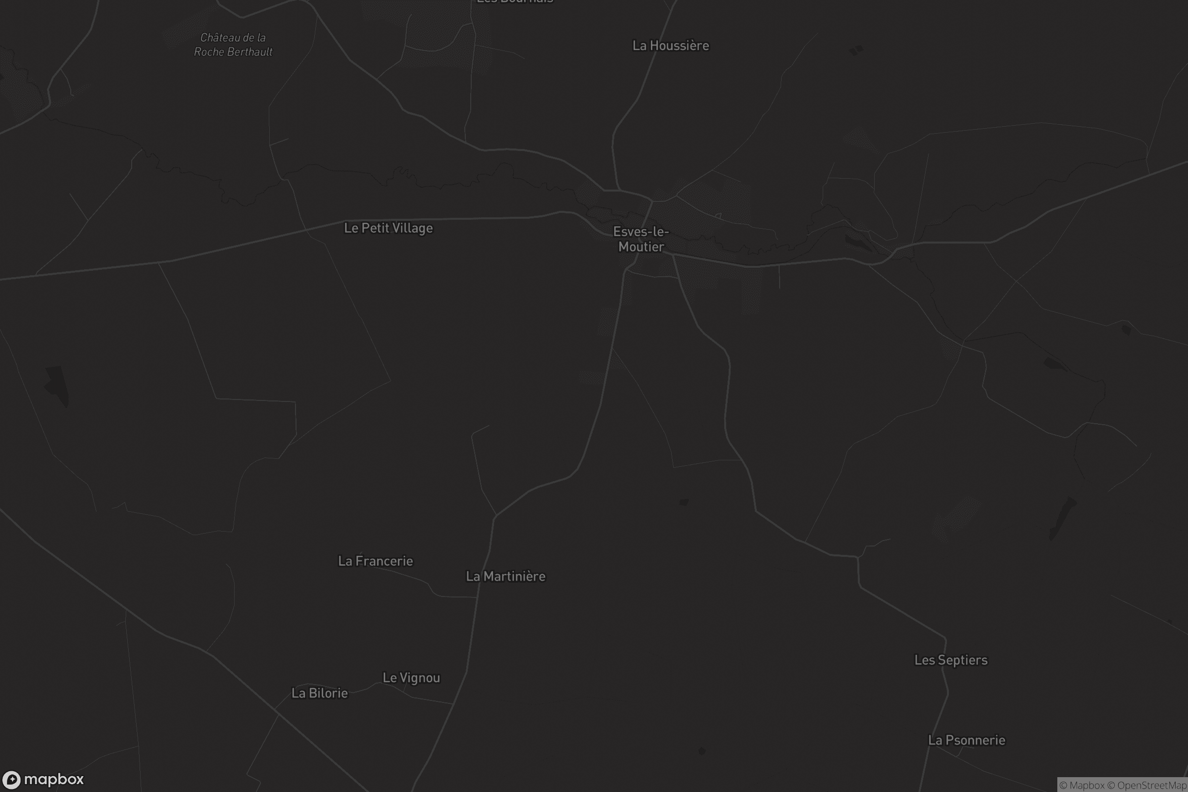 Carte de Esves-le-Moutier