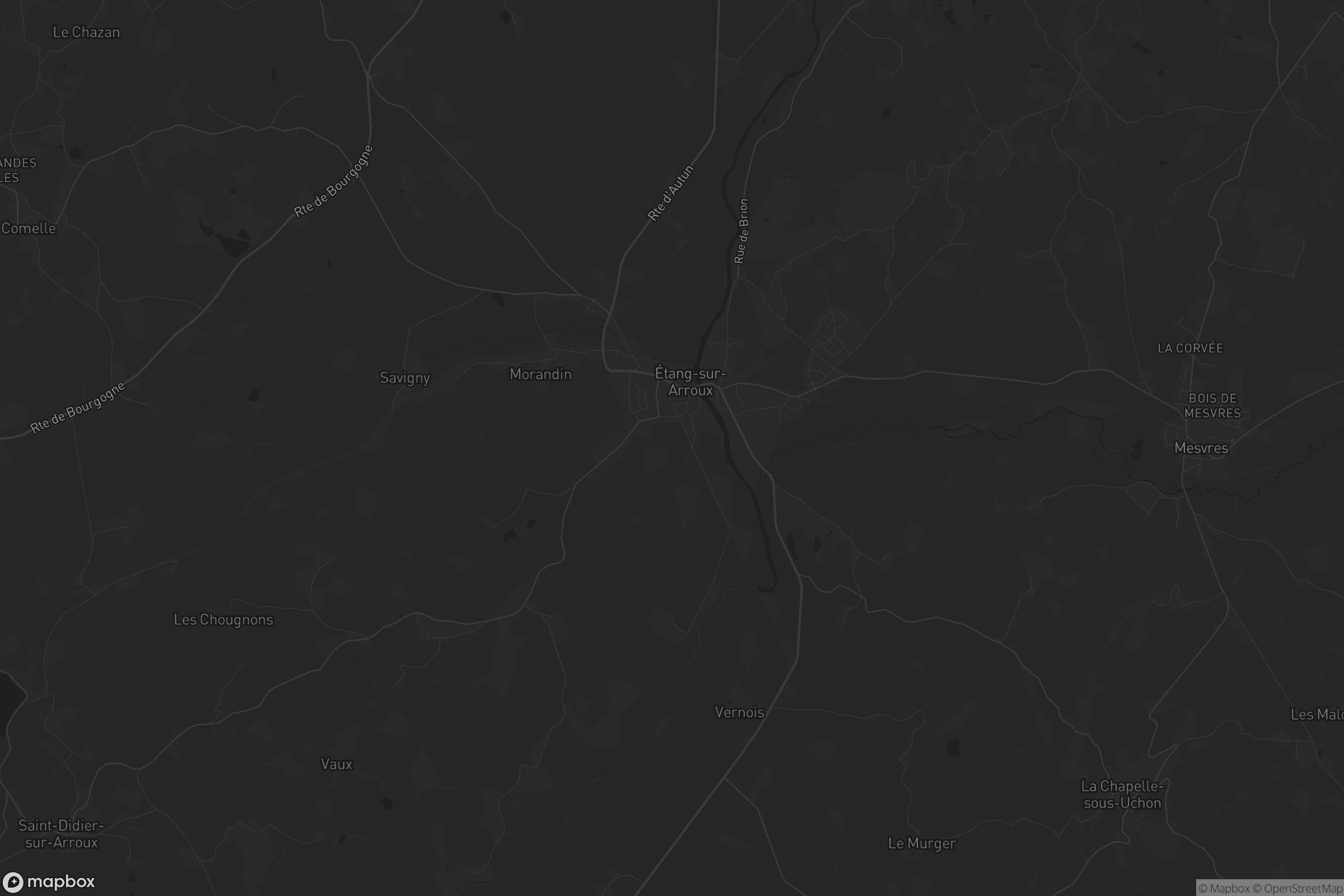 Carte de Étang-sur-Arroux