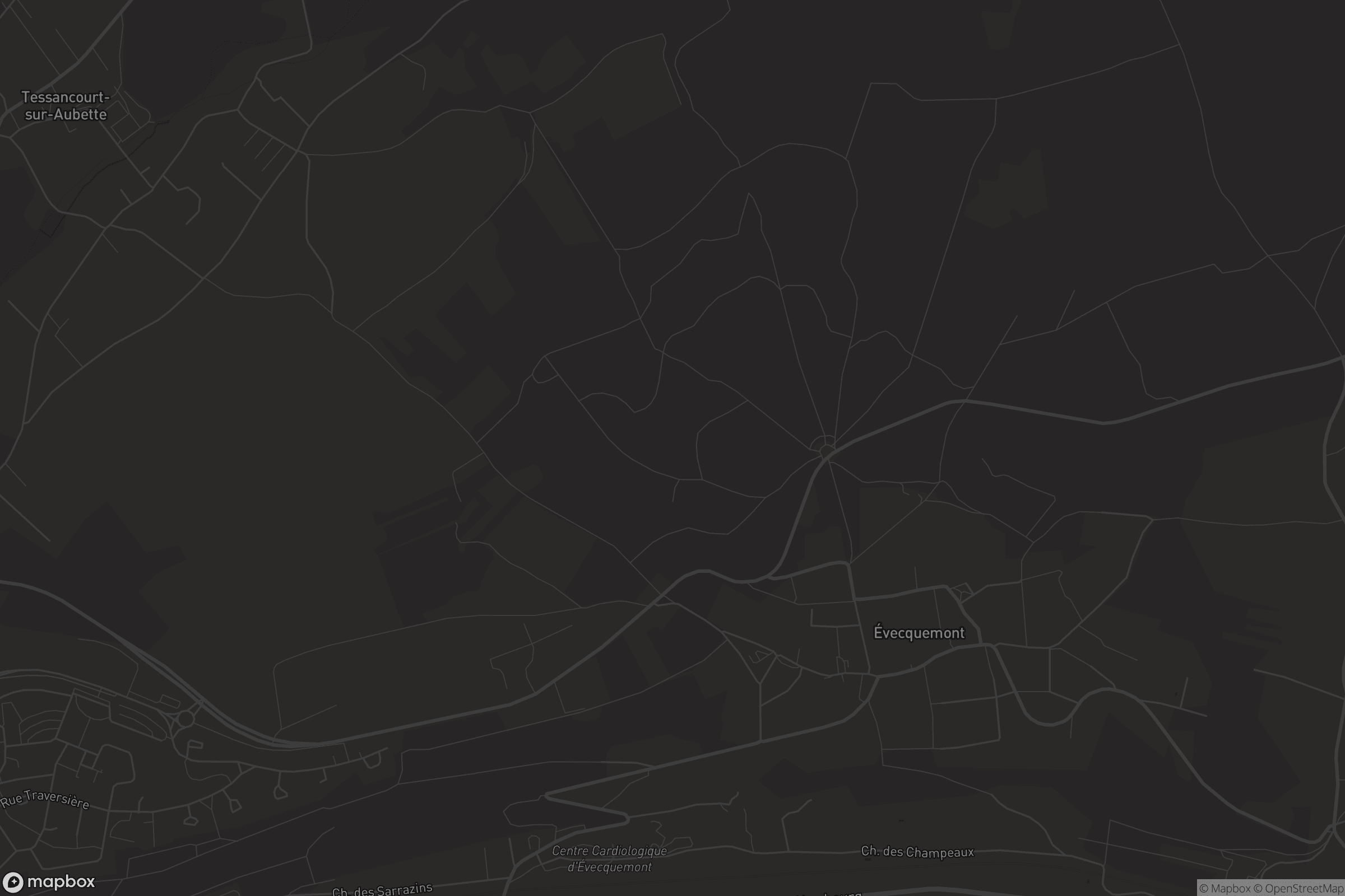 Carte de Évecquemont