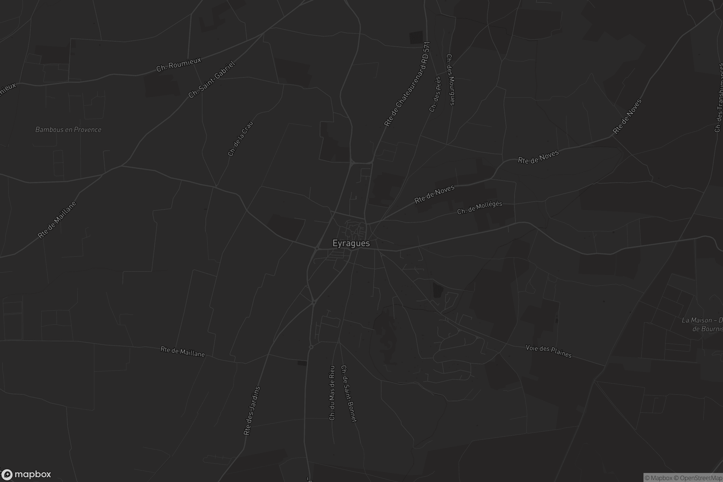 Carte de Eyragues