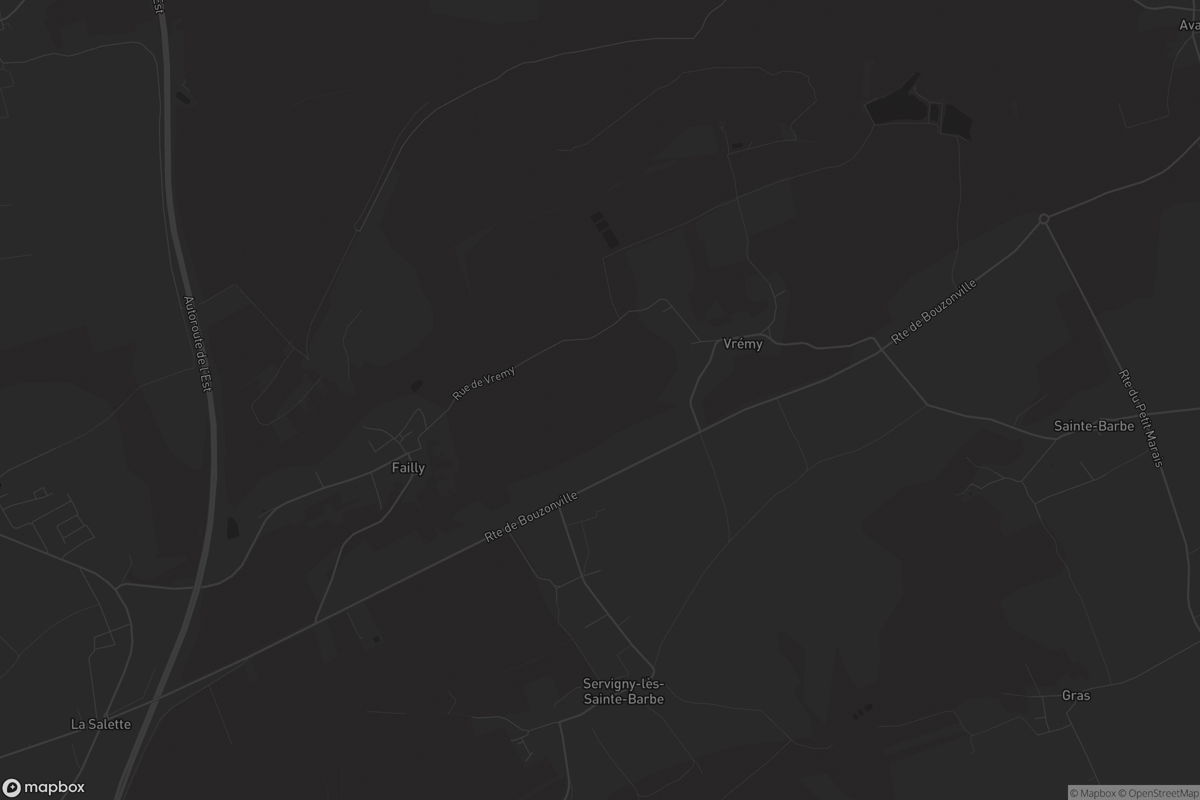 Carte de Failly