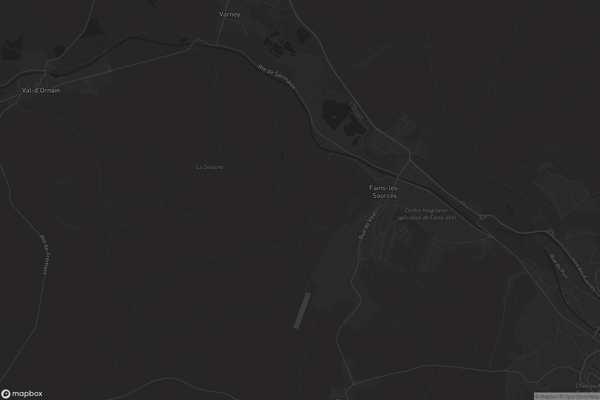 Carte de Fains-les-Sources