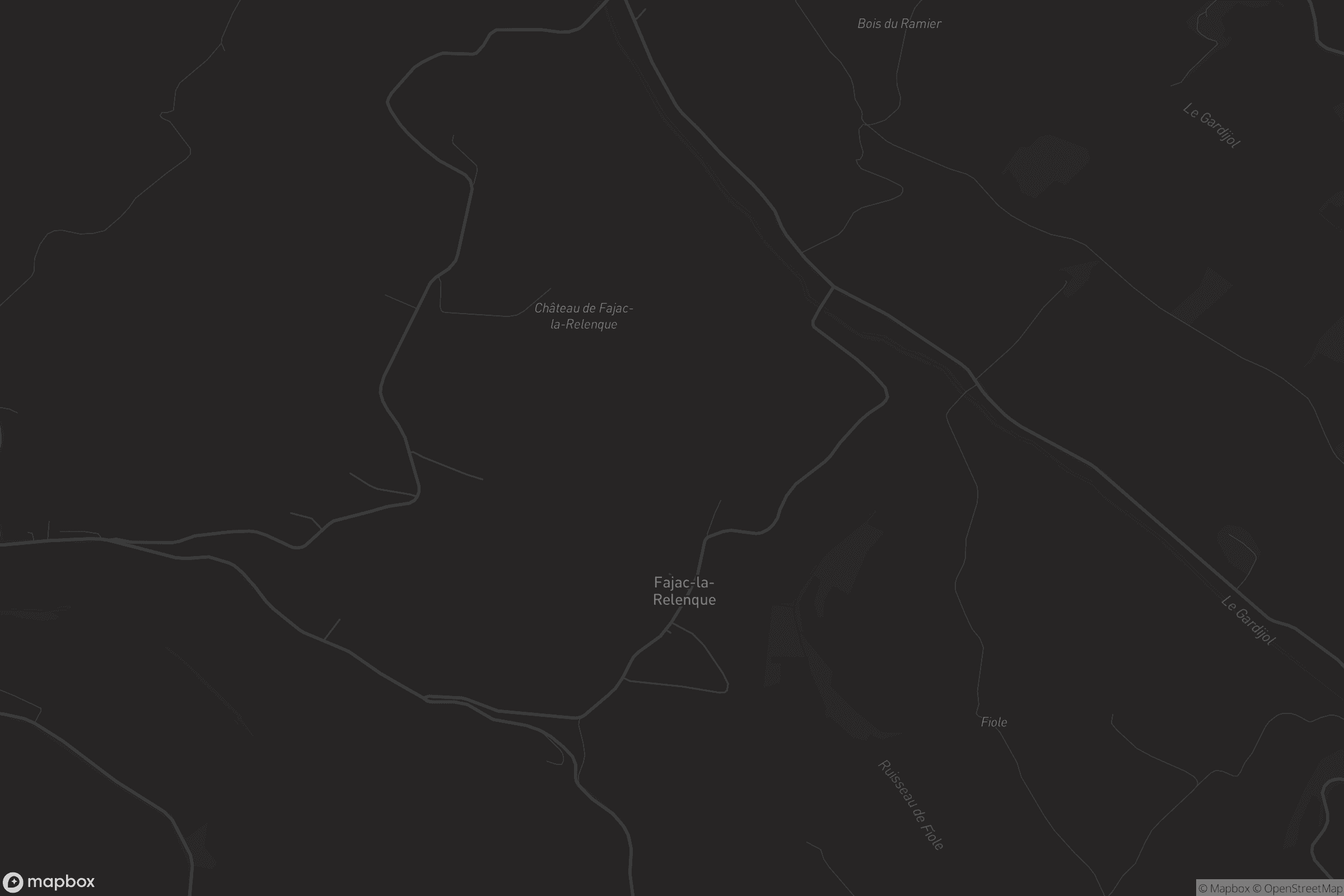 Carte de Fajac-la-Relenque