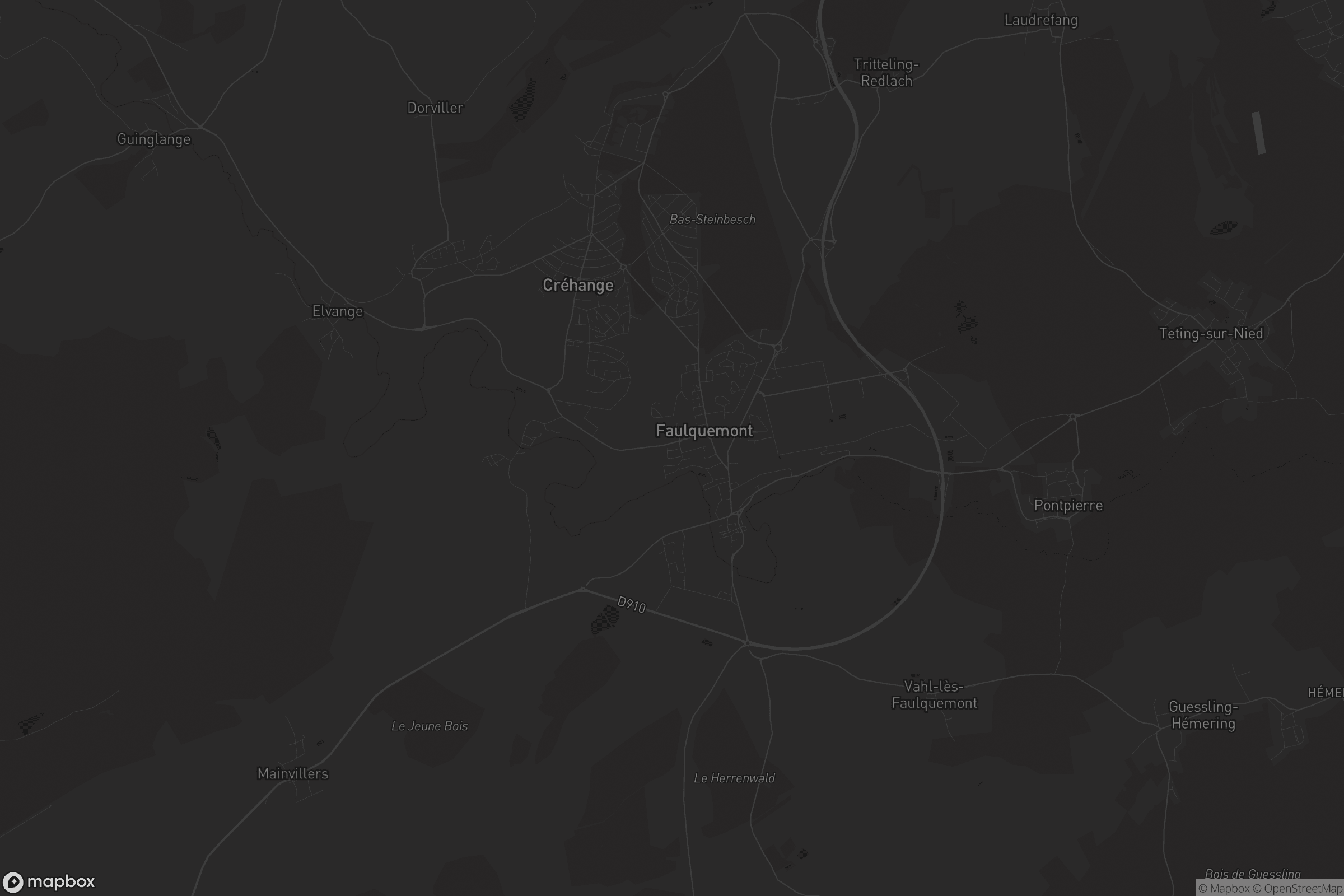 Carte de Faulquemont