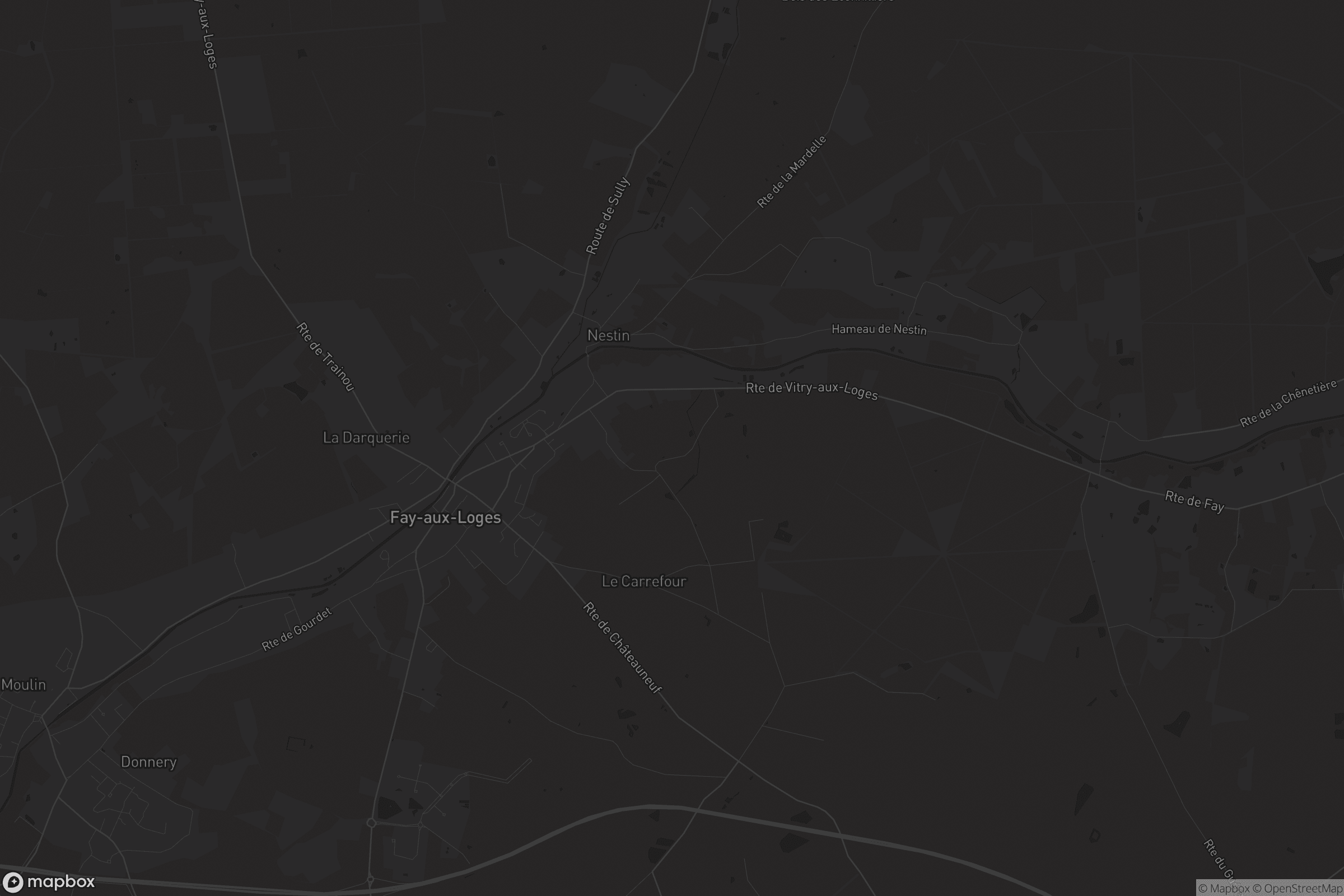 Carte de Fay-aux-Loges