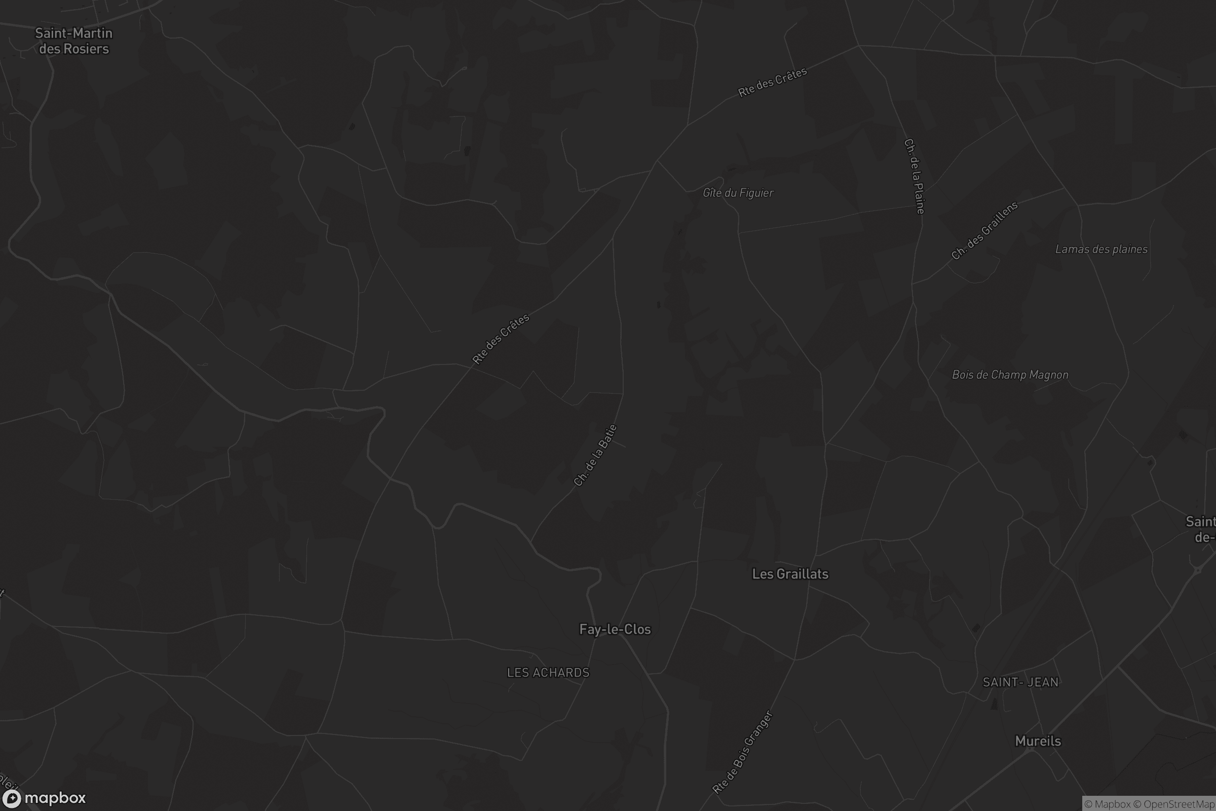 Carte de Fay-le-Clos