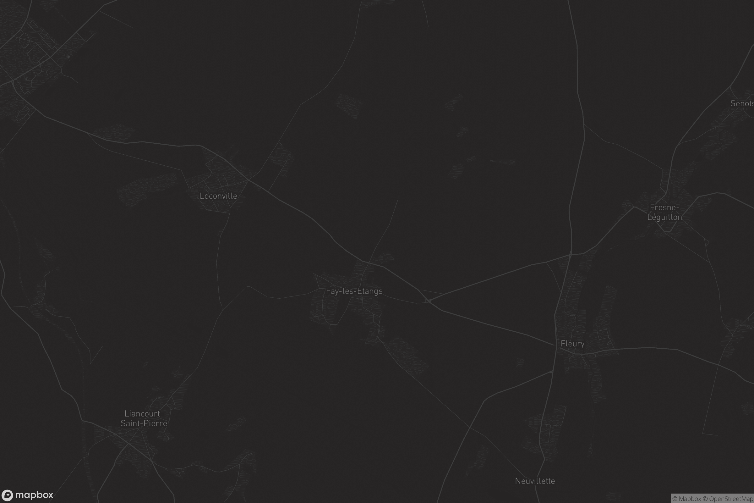 Carte de Fay-les-Étangs