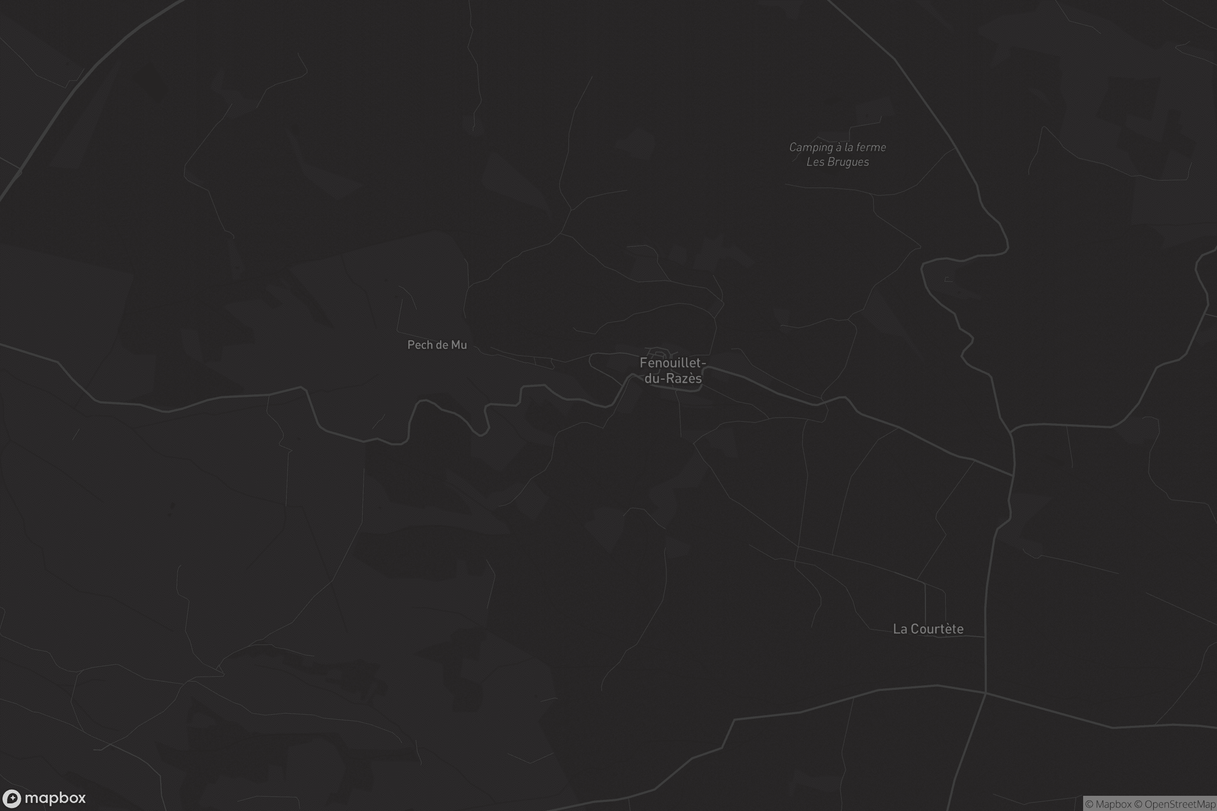 Carte de Fenouillet-du-Razès