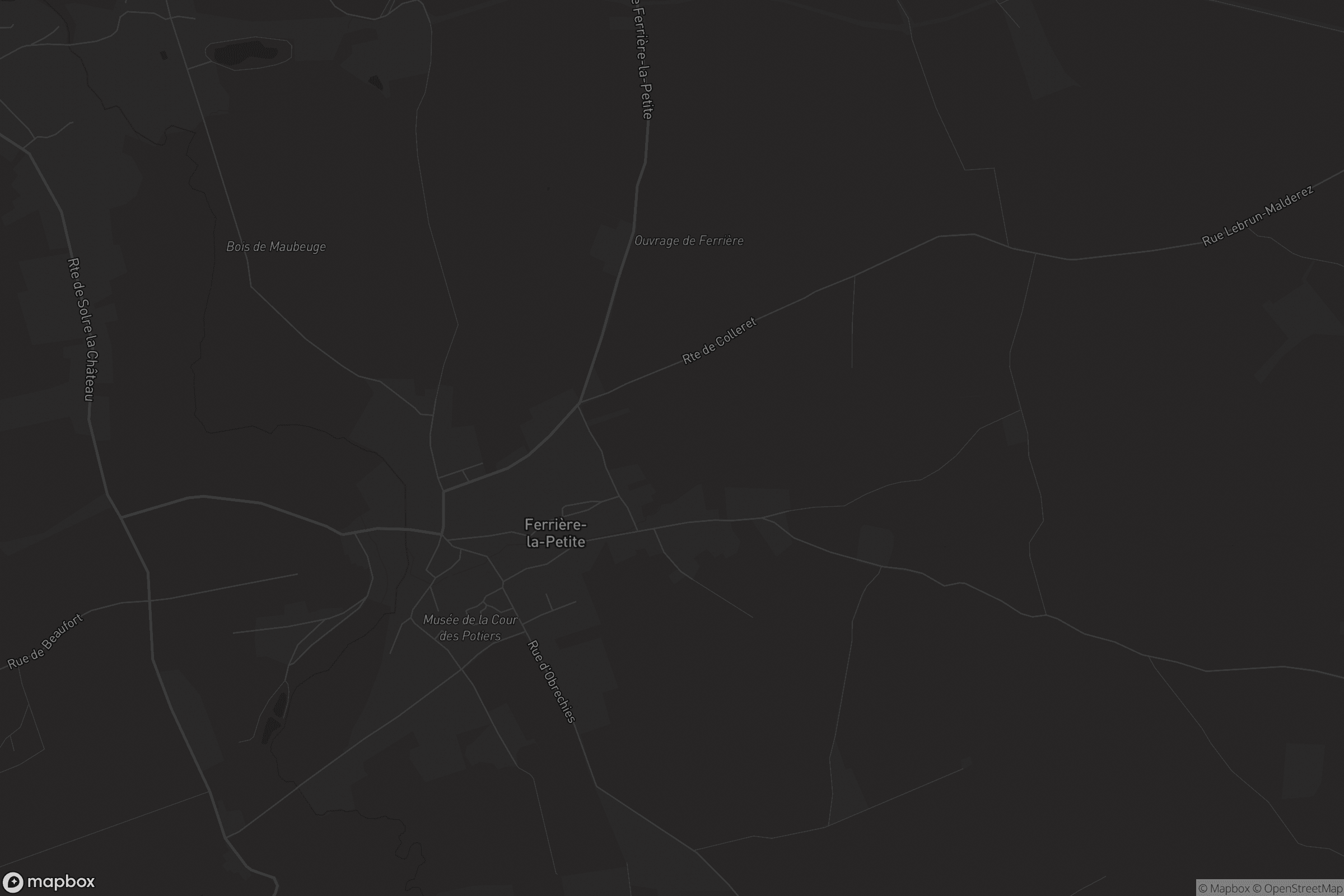 Carte de Ferrière-la-Petite