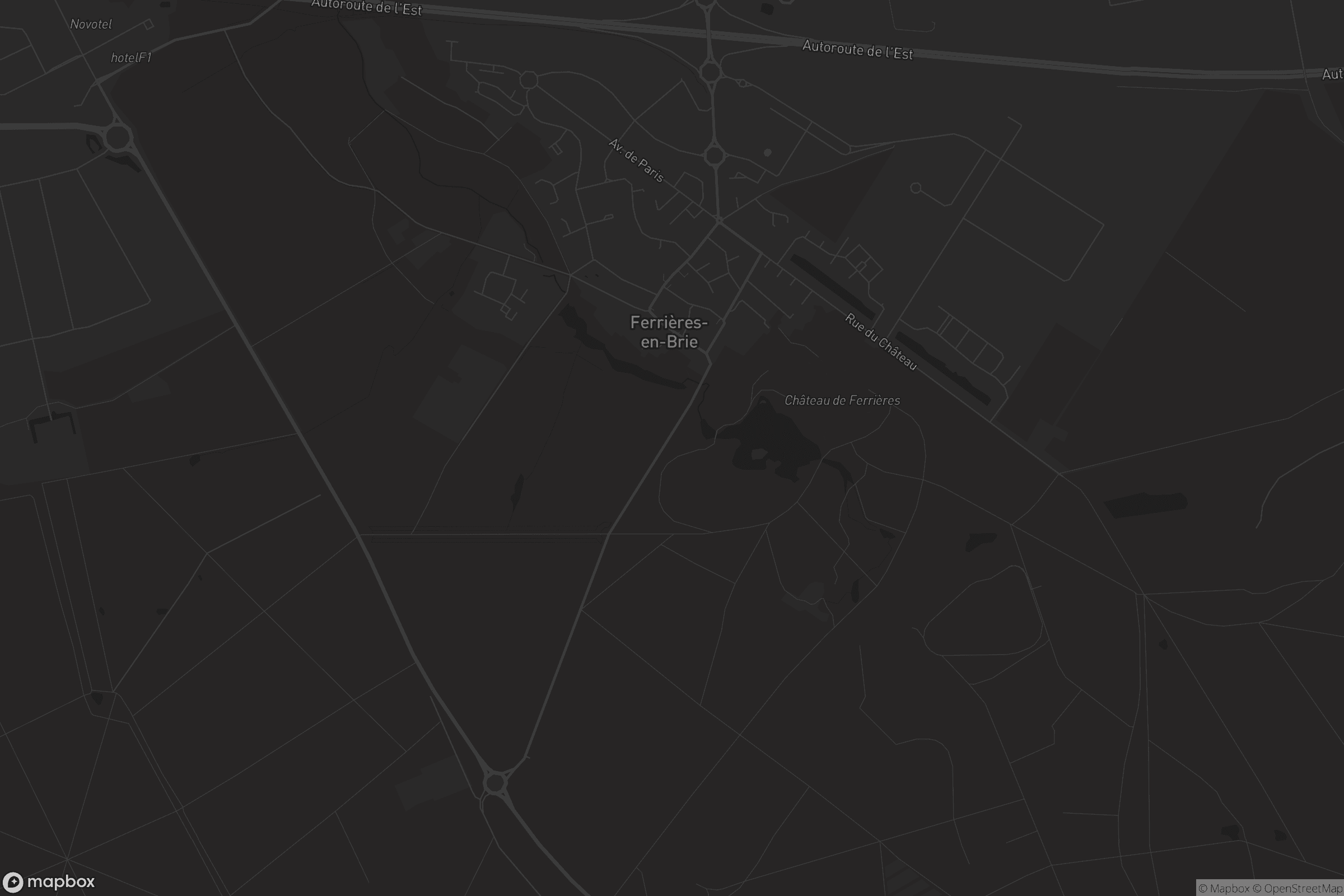 Carte de Ferrières-en-Brie