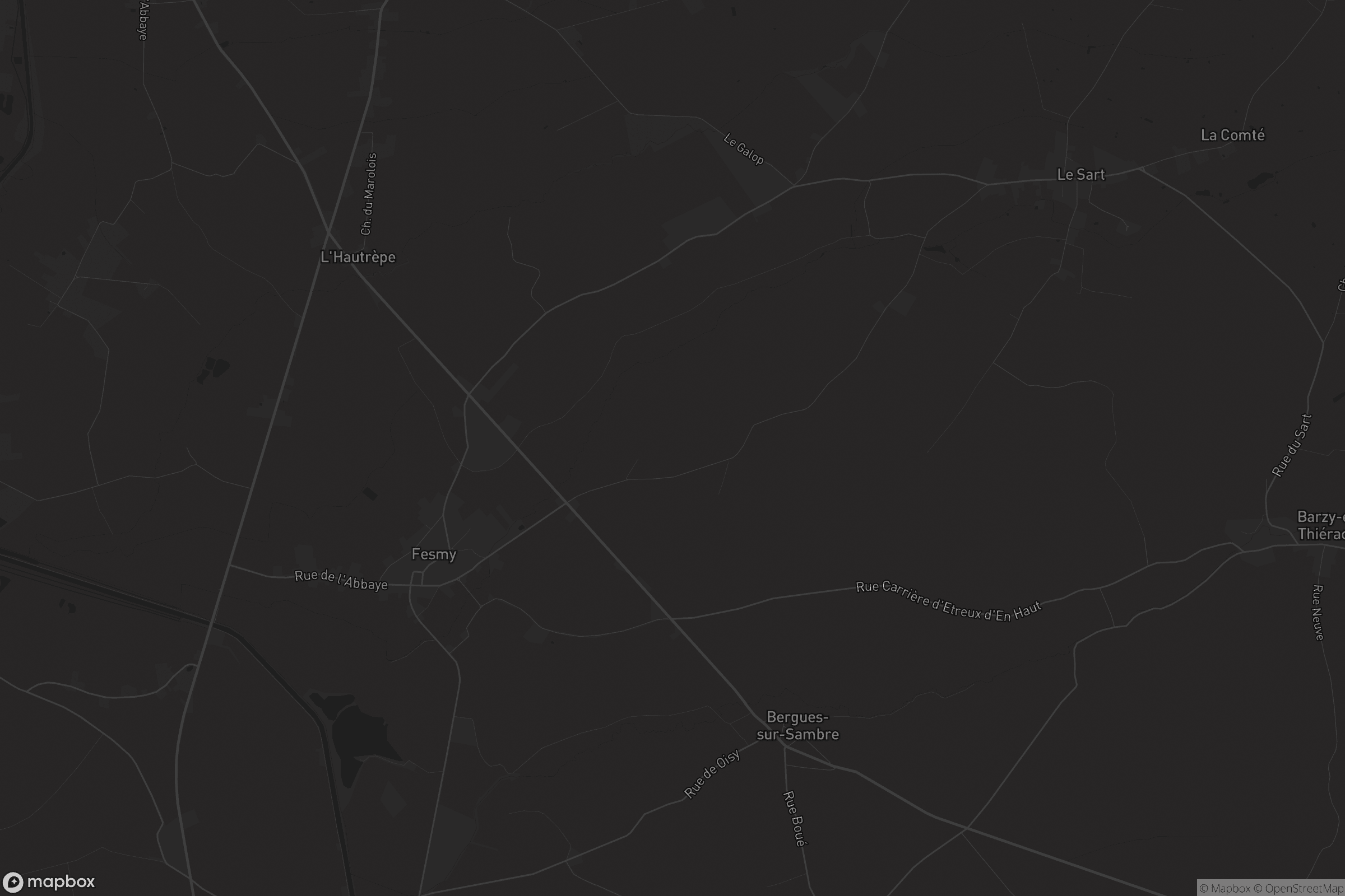 Carte de Fesmy-le-Sart