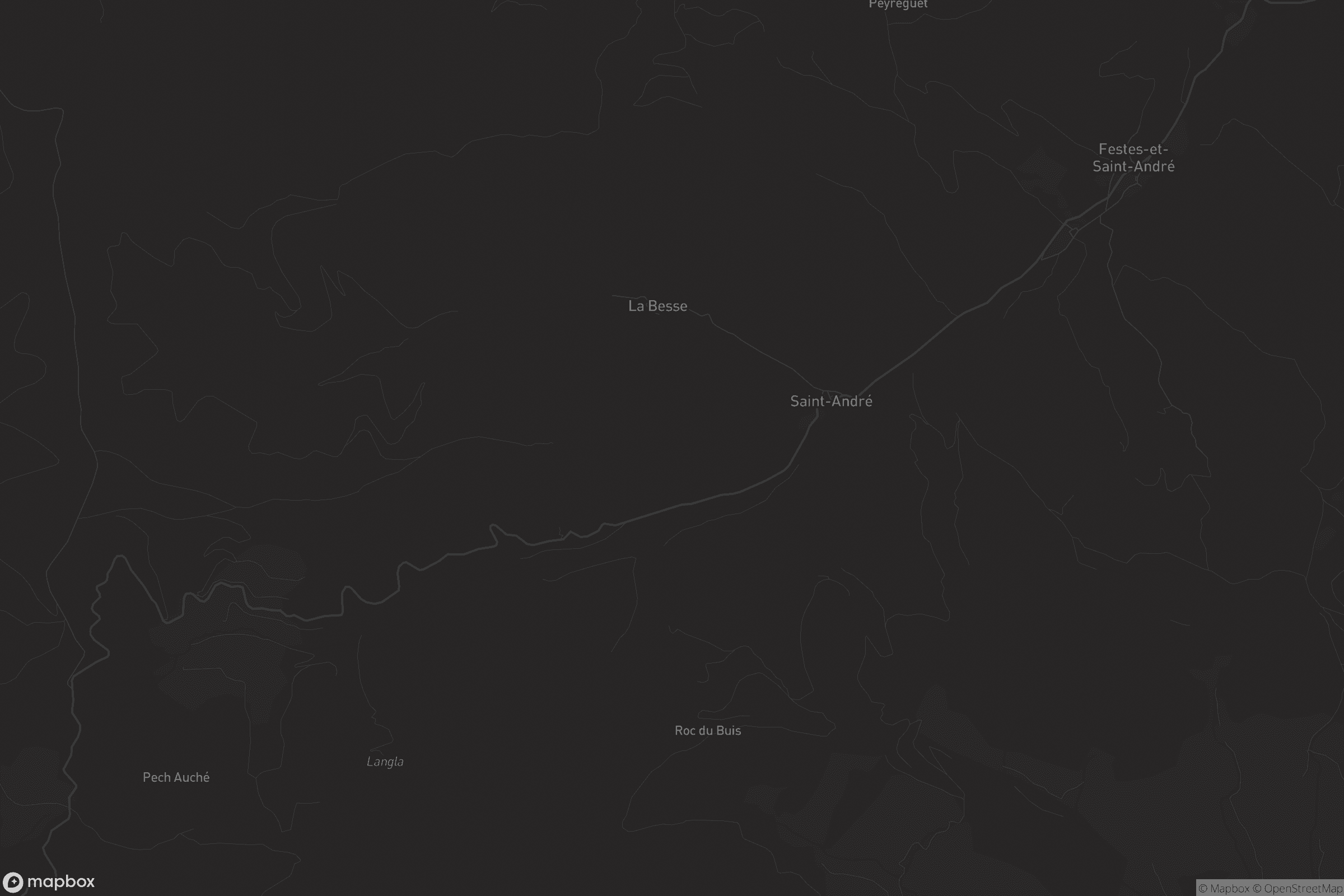 Carte de Festes-et-Saint-André