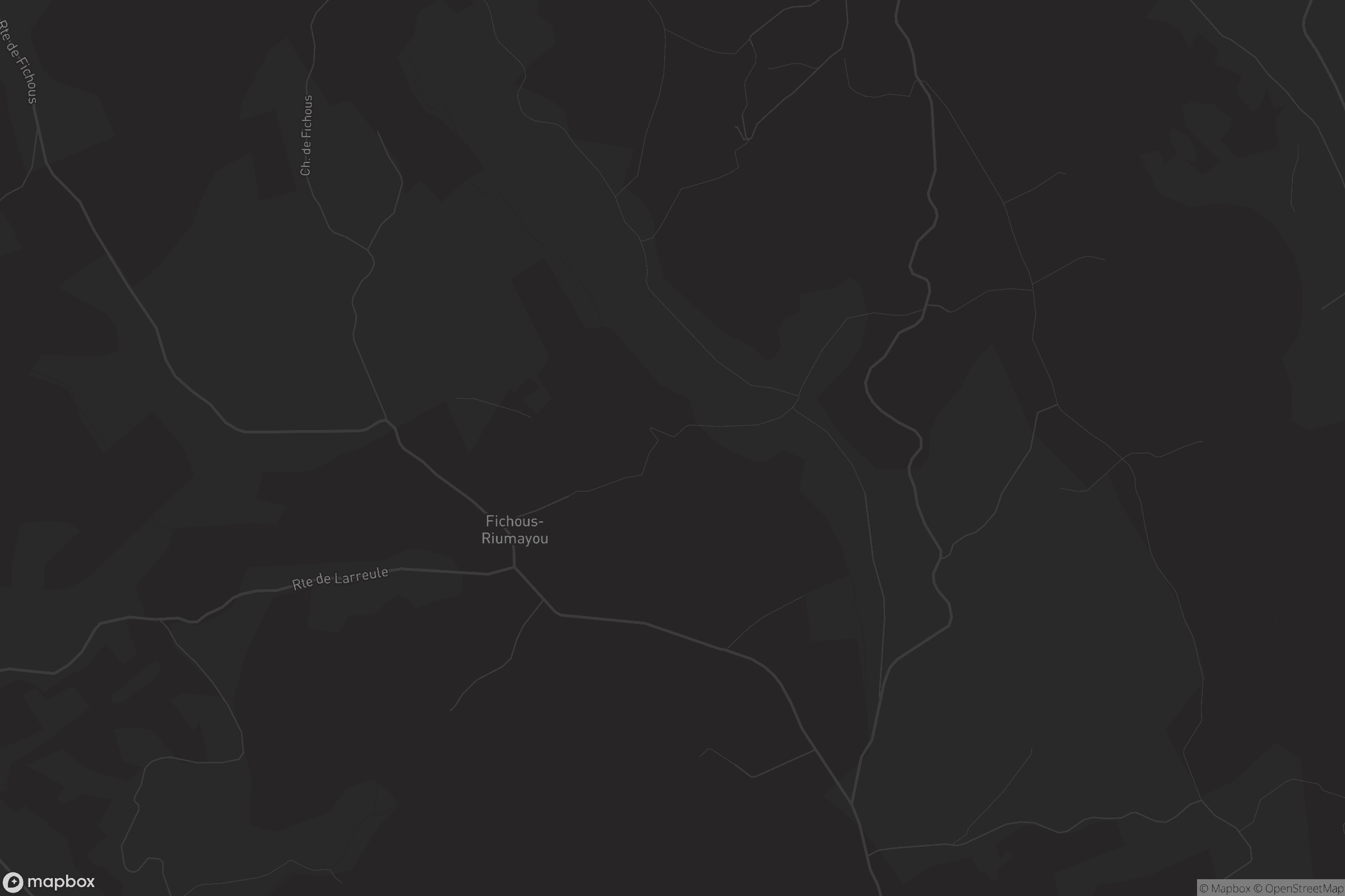 Carte de Fichous-Riumayou