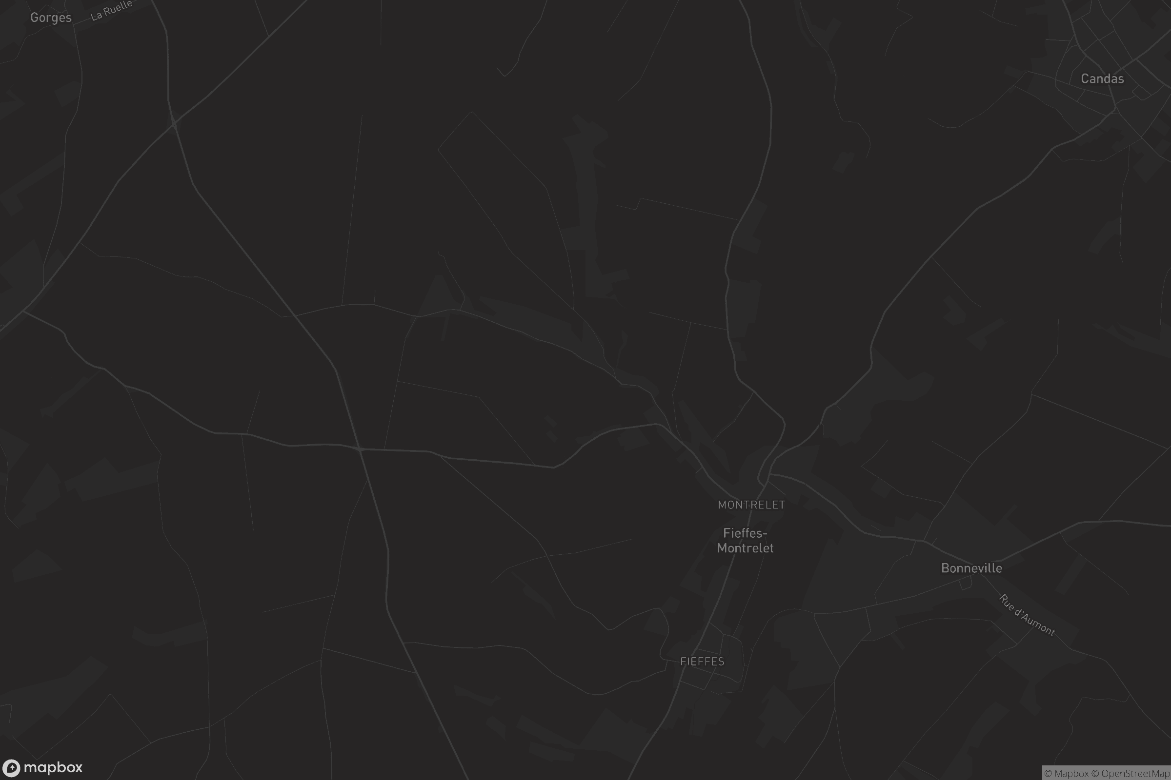 Carte de Fieffes-Montrelet