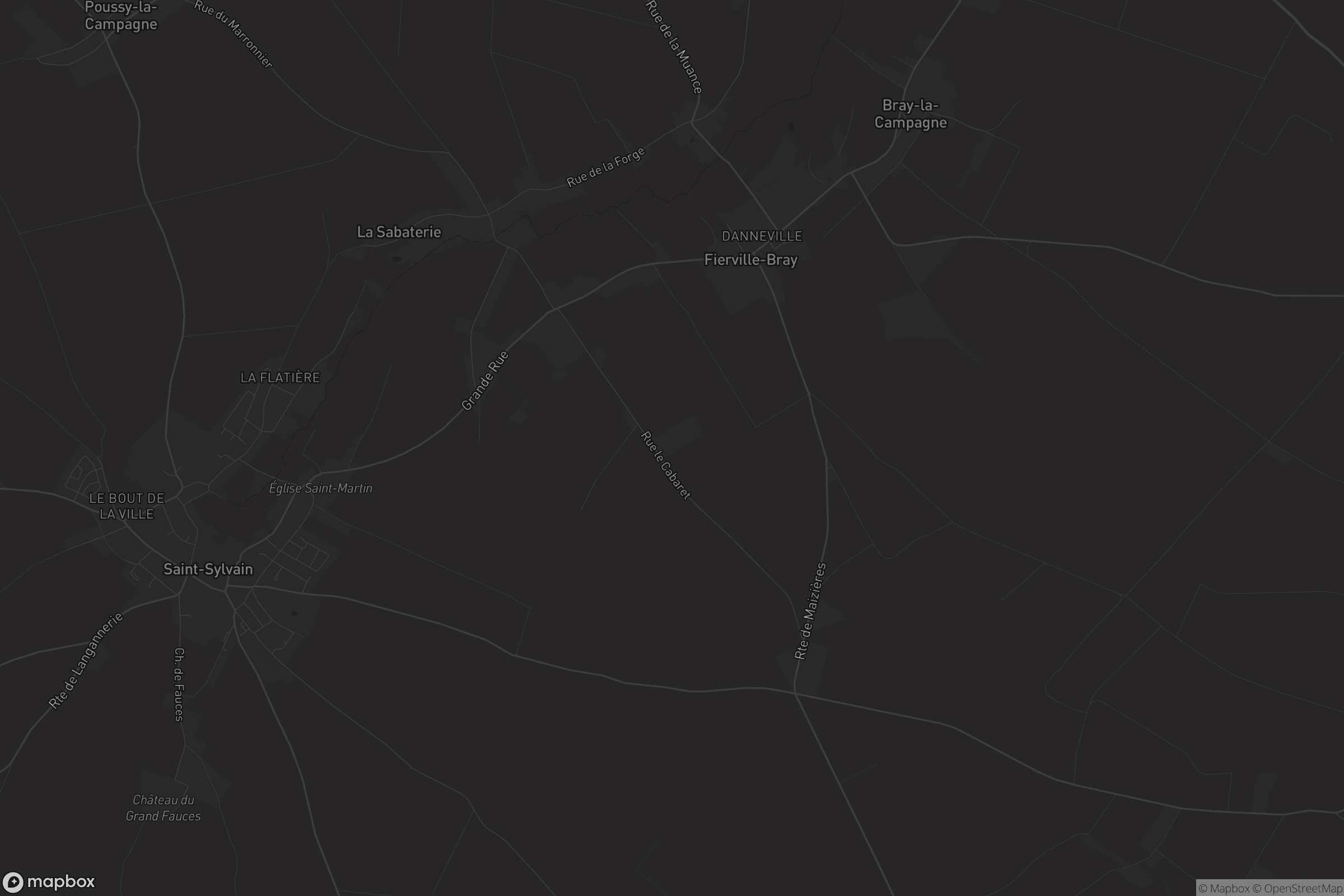 Carte de Fierville-Bray