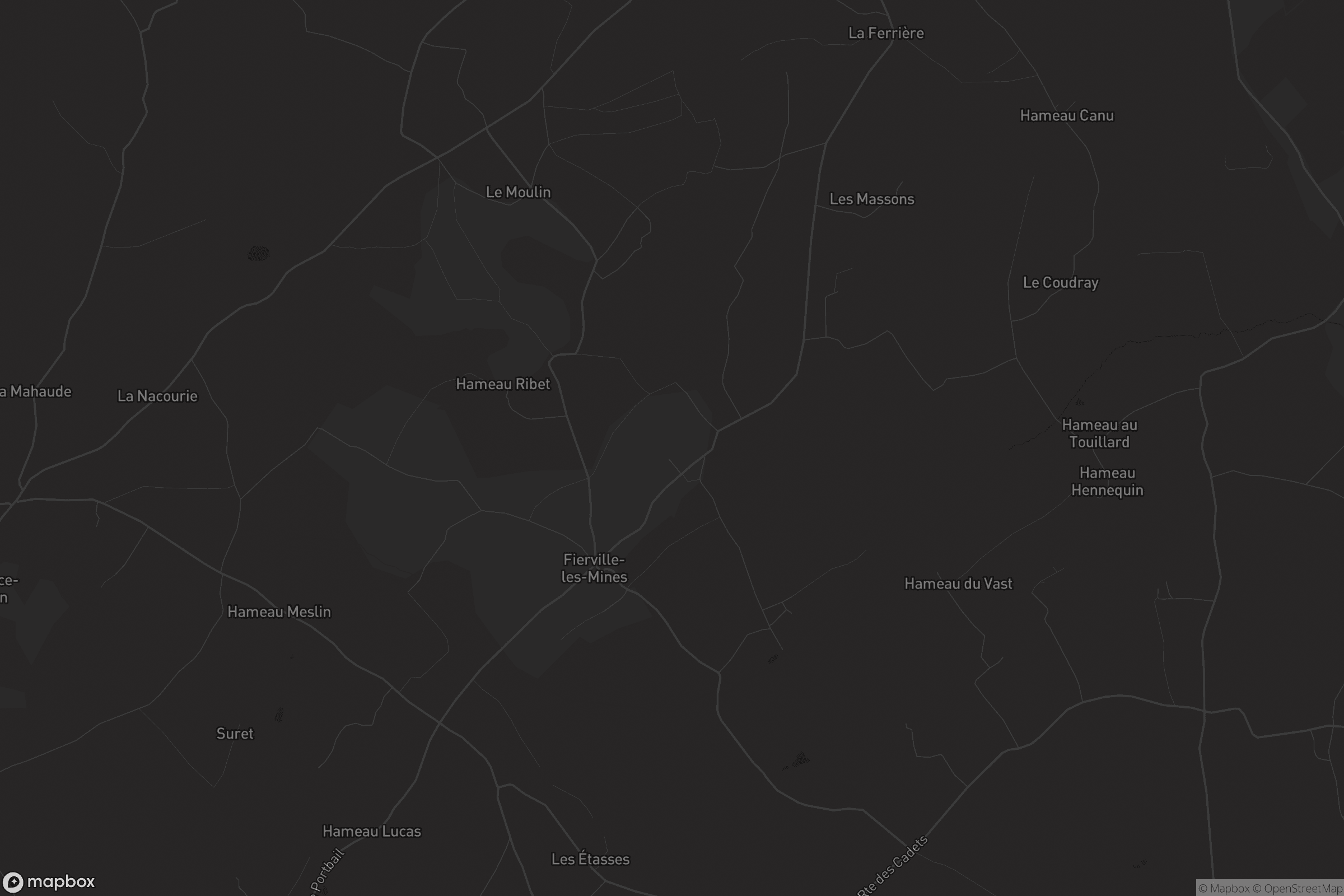 Carte de Fierville-les-Mines