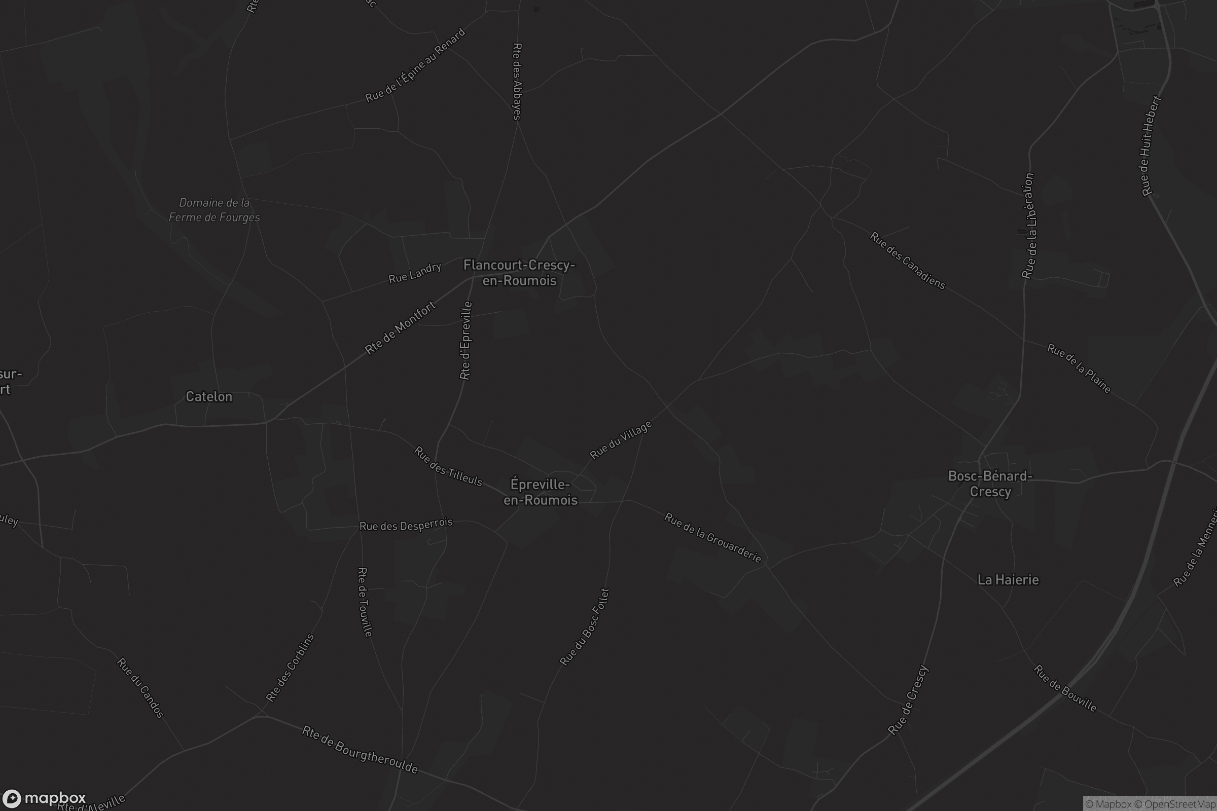 Carte de Flancourt-Crescy-en-Roumois