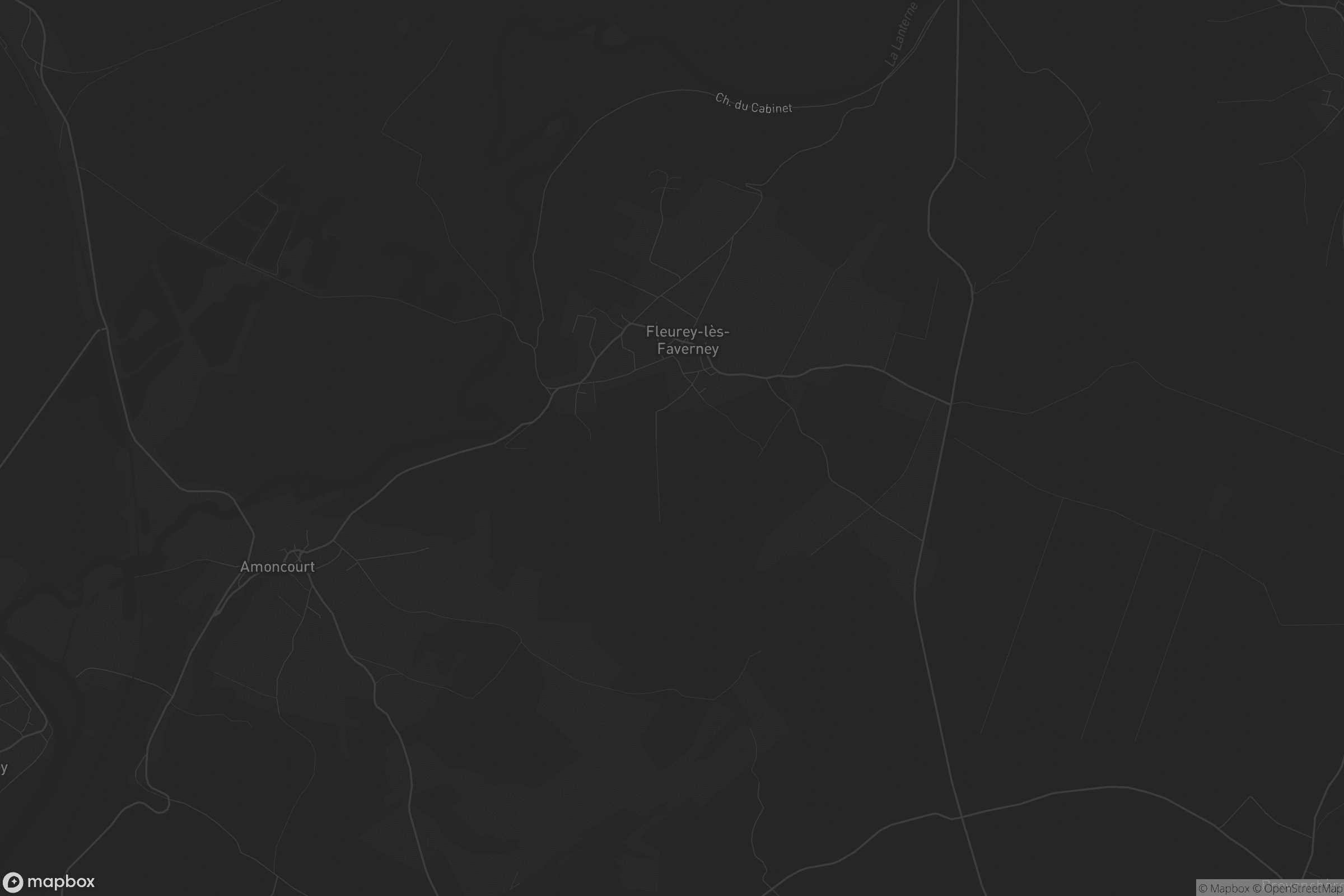 Carte de Fleurey-lès-Faverney