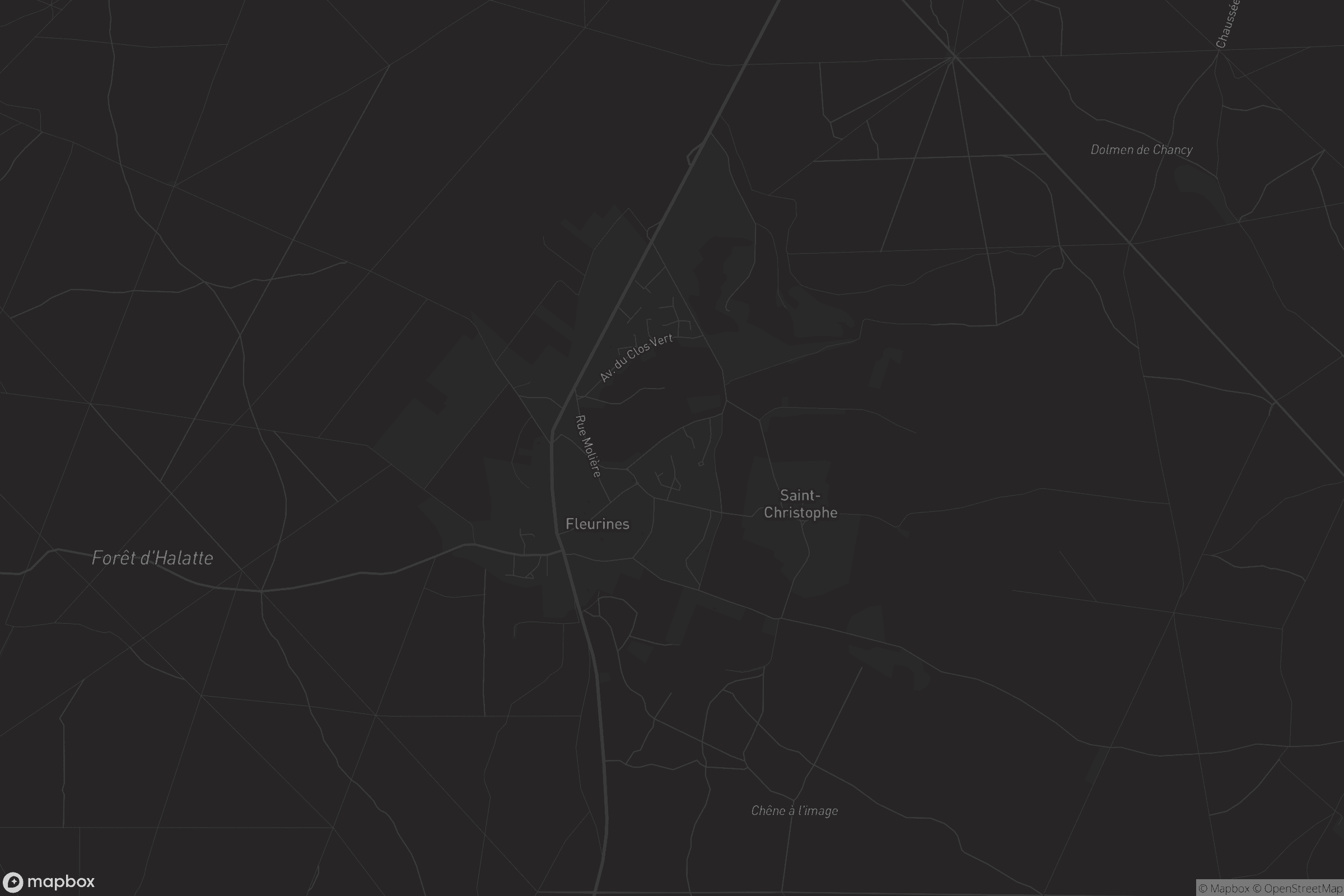 Carte de Fleurines