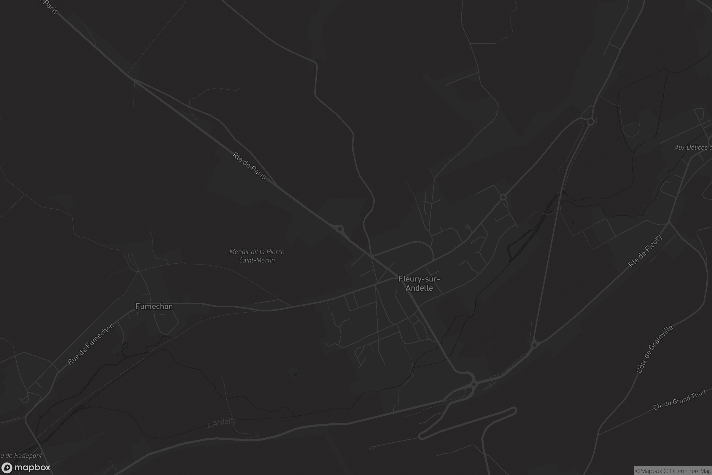 Carte de Fleury-sur-Andelle