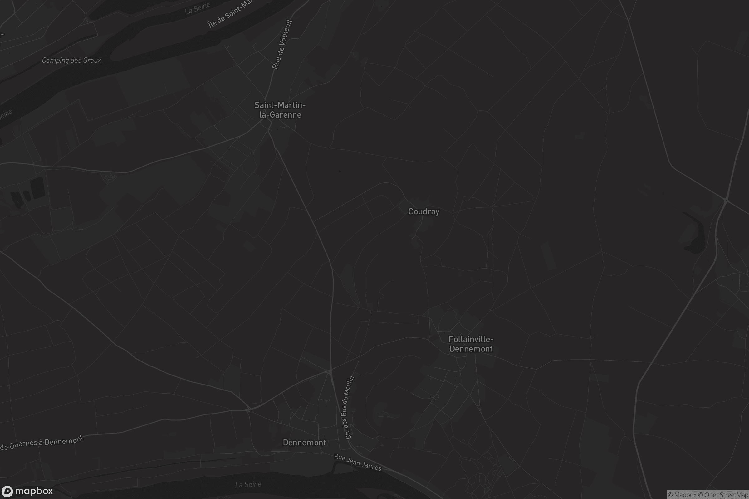 Carte de Follainville-Dennemont