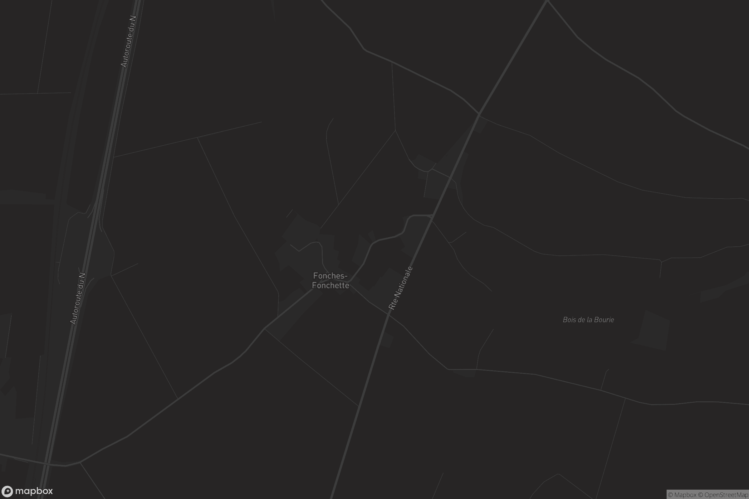 Carte de Fonches-Fonchette