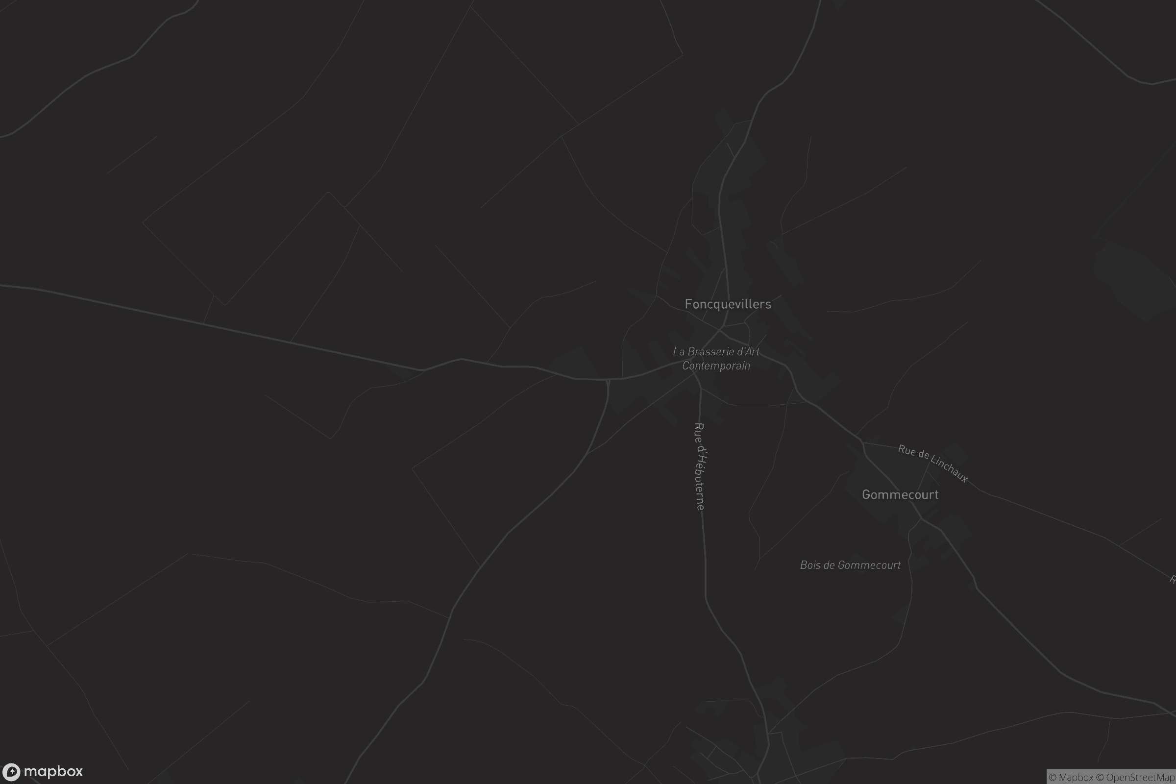 Carte de Foncquevillers