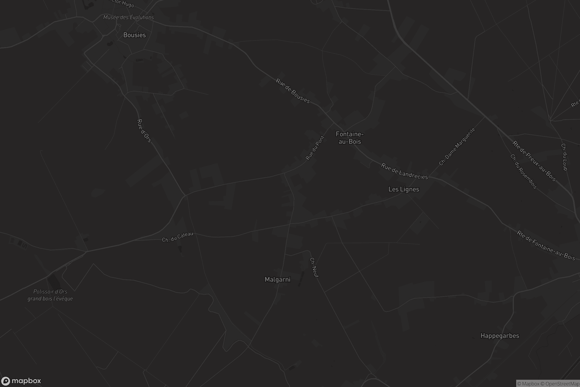 Carte de Fontaine-au-Bois