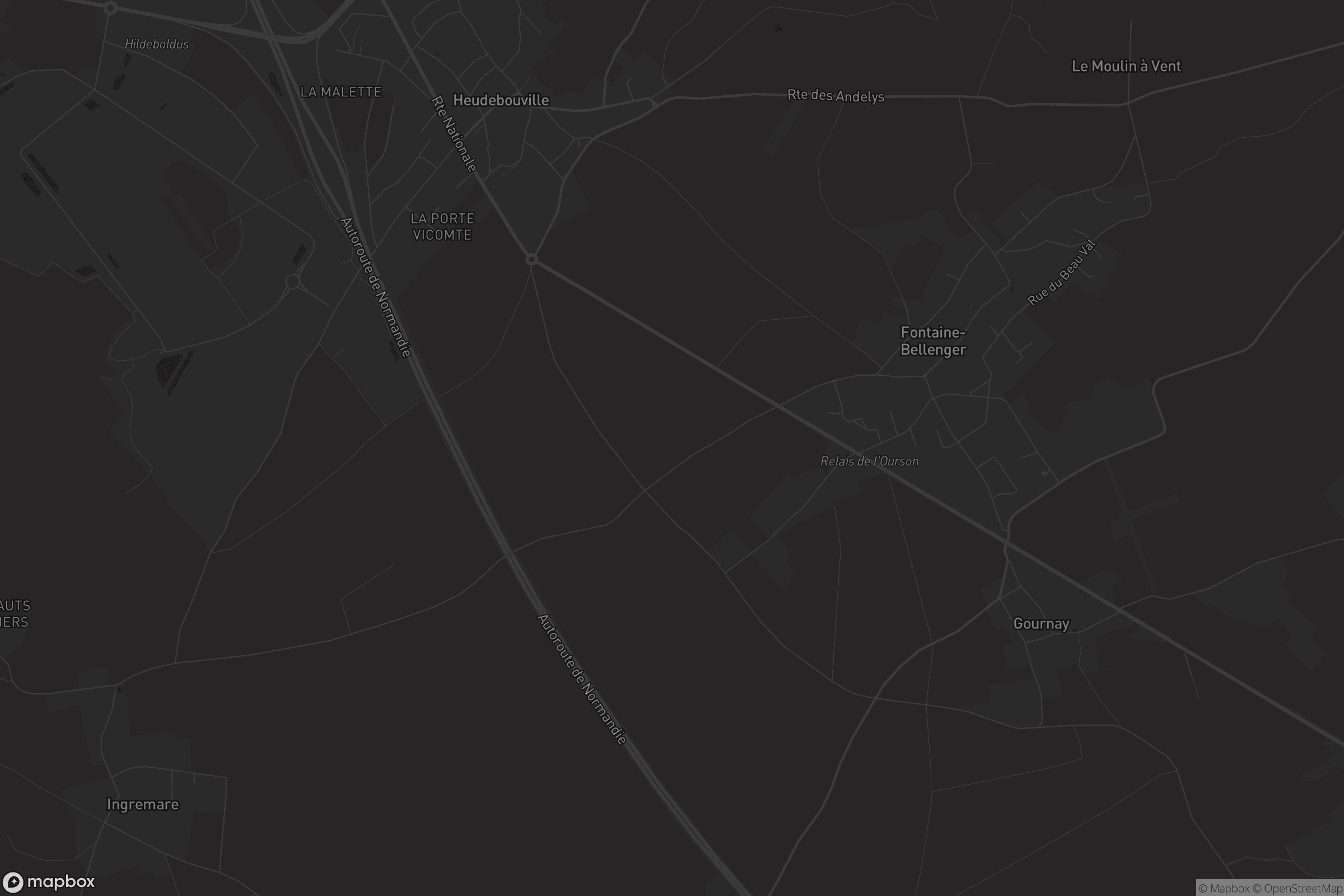 Carte de Fontaine-Bellenger