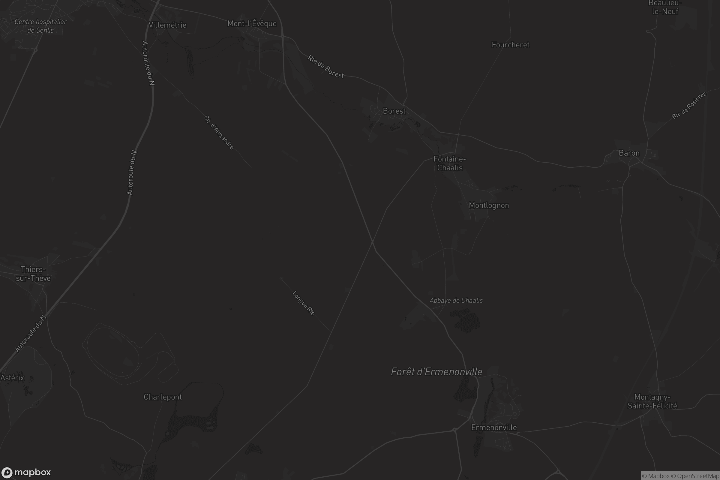 Carte de Fontaine-Chaalis