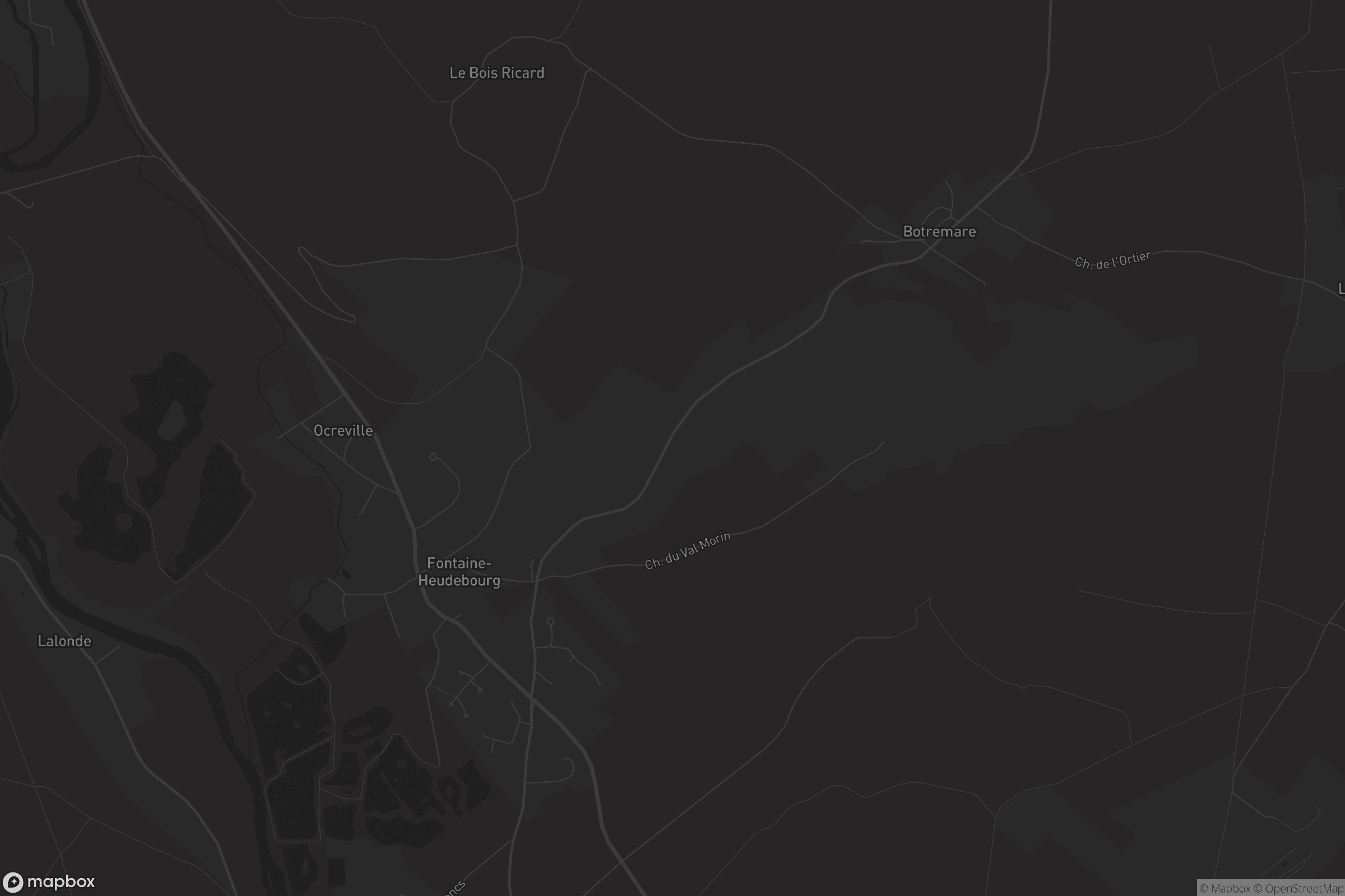 Carte de Fontaine-Heudebourg