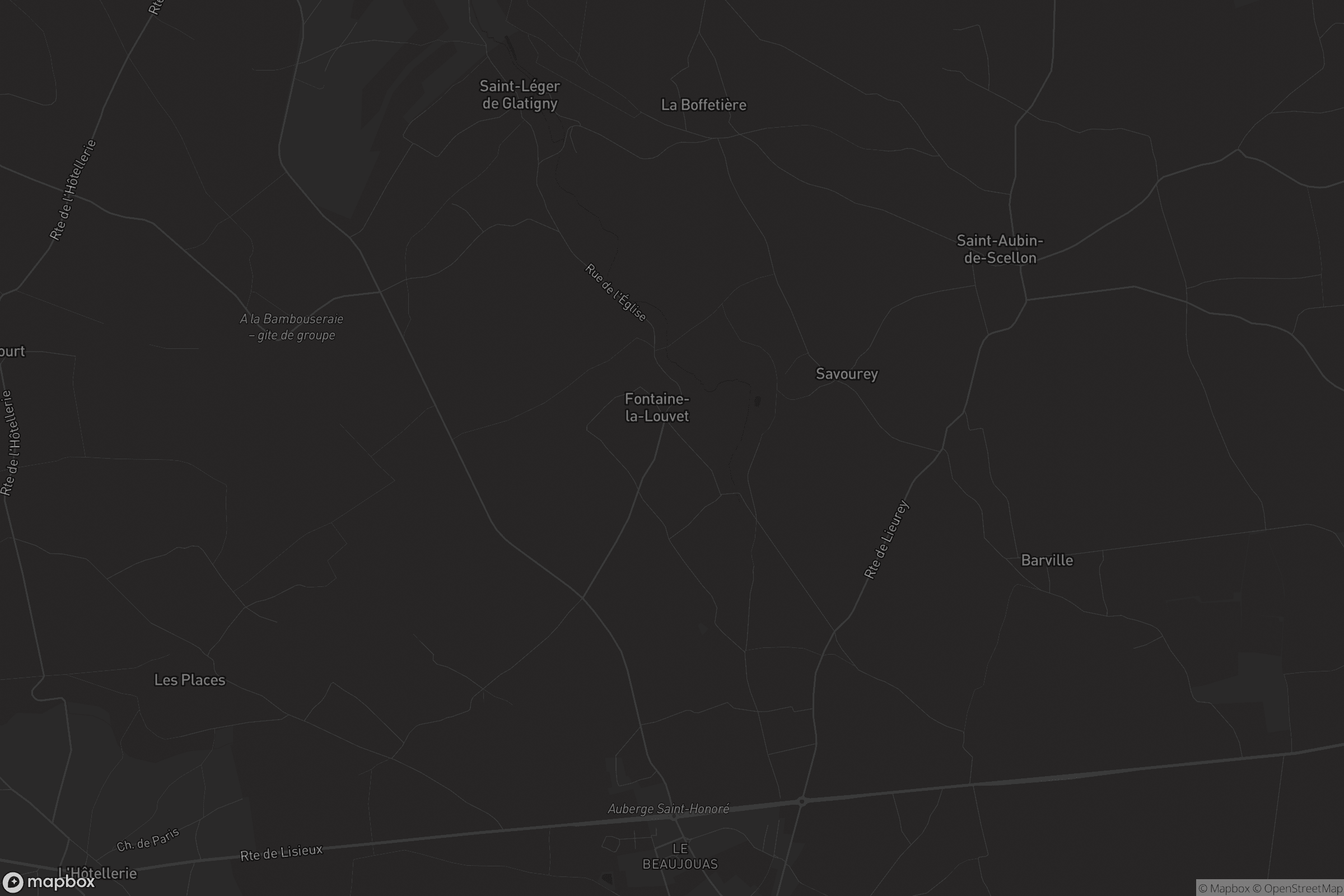 Carte de Fontaine-la-Louvet