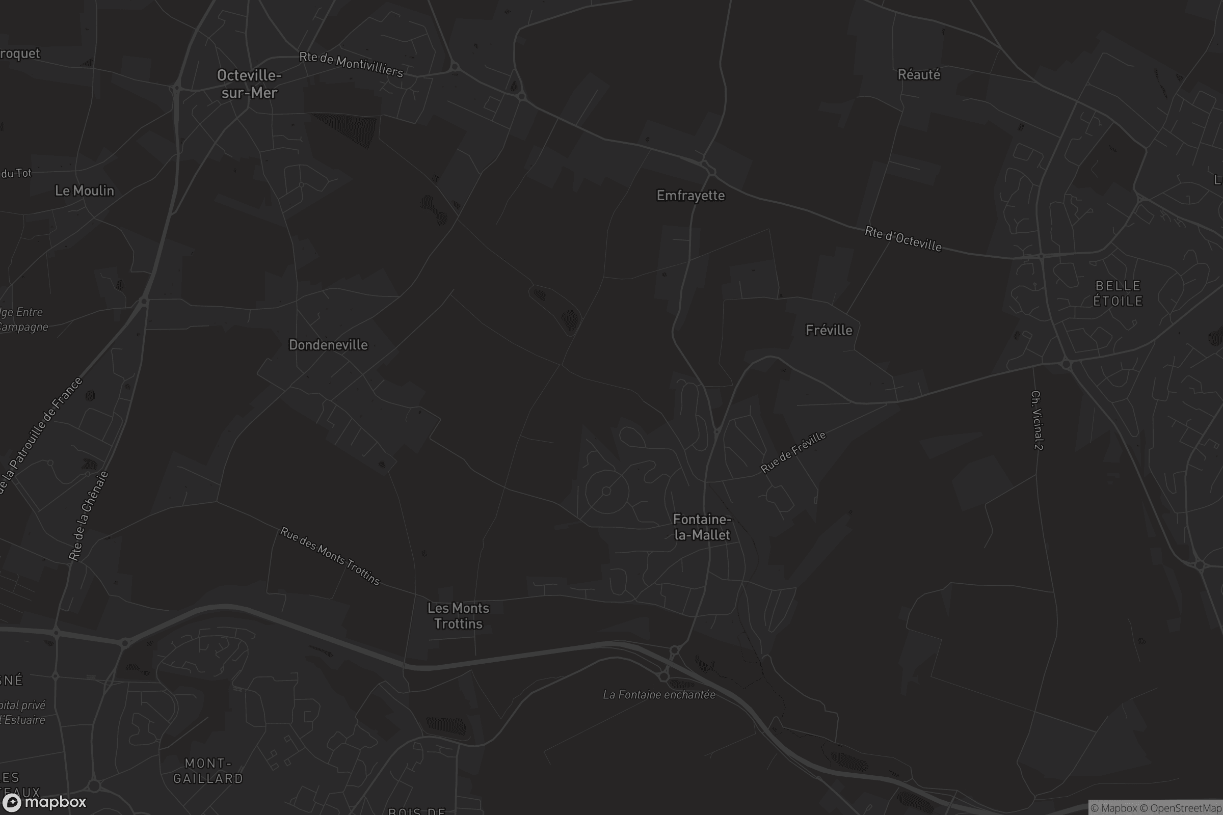 Carte de Fontaine-la-Mallet