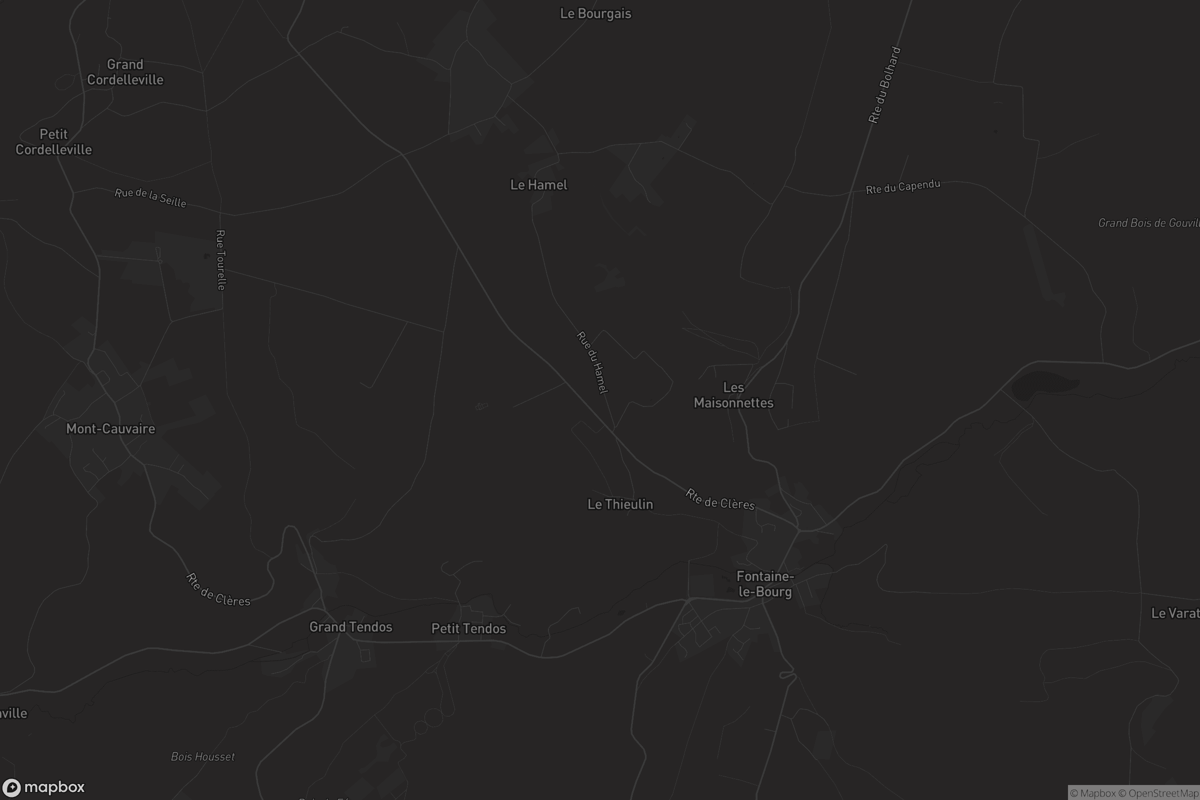 Carte de Fontaine-le-Bourg