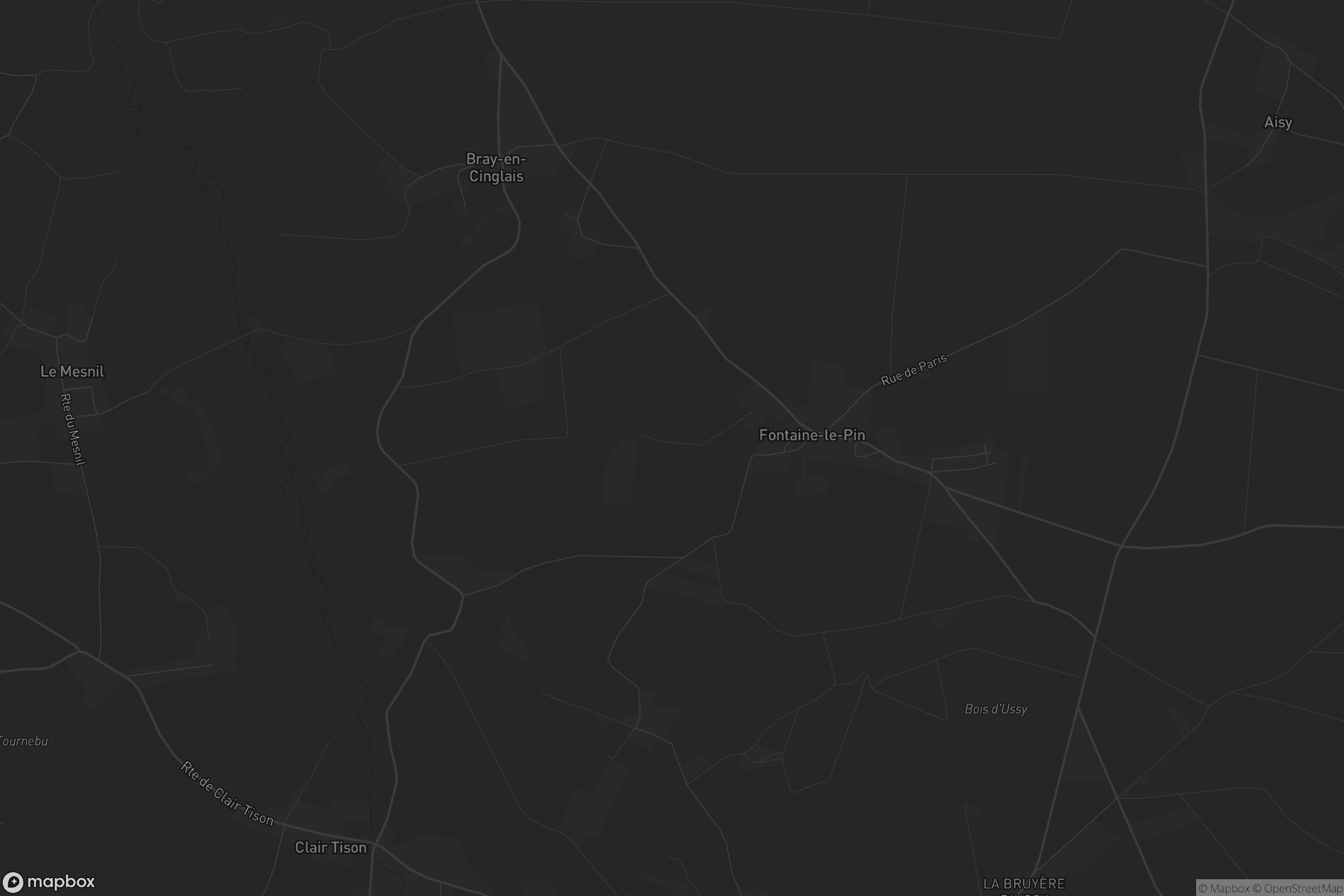 Carte de Fontaine-le-Pin