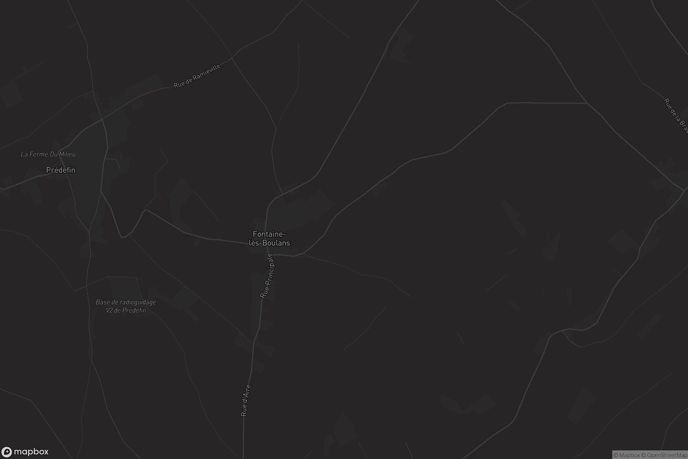 Carte de Fontaine-lès-Boulans