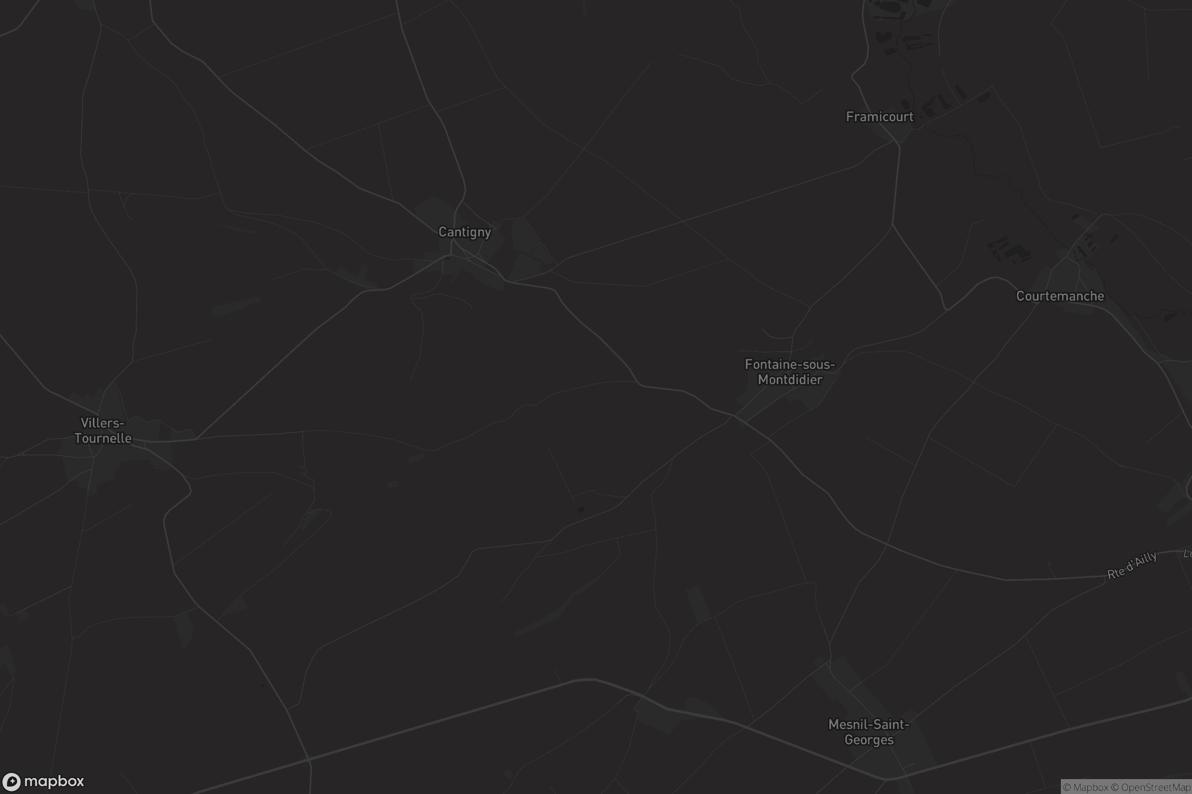 Carte de Fontaine-sous-Montdidier