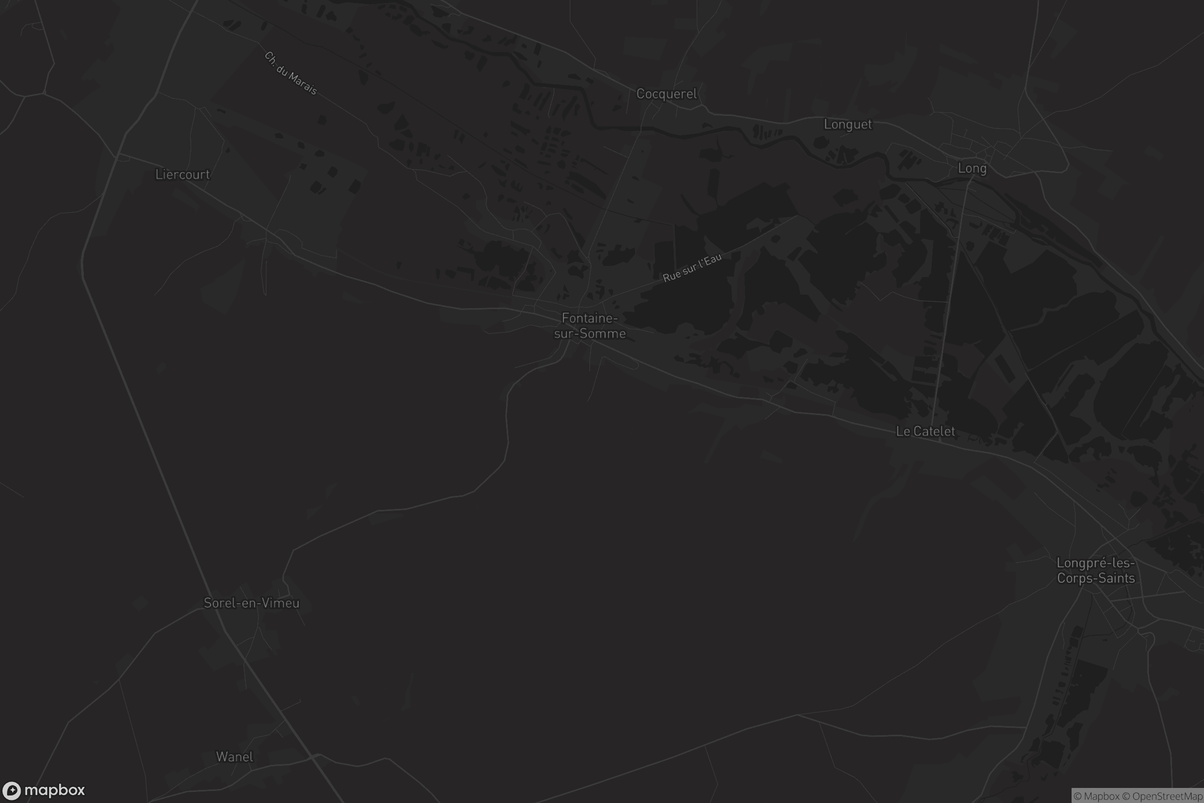 Carte de Fontaine-sur-Somme