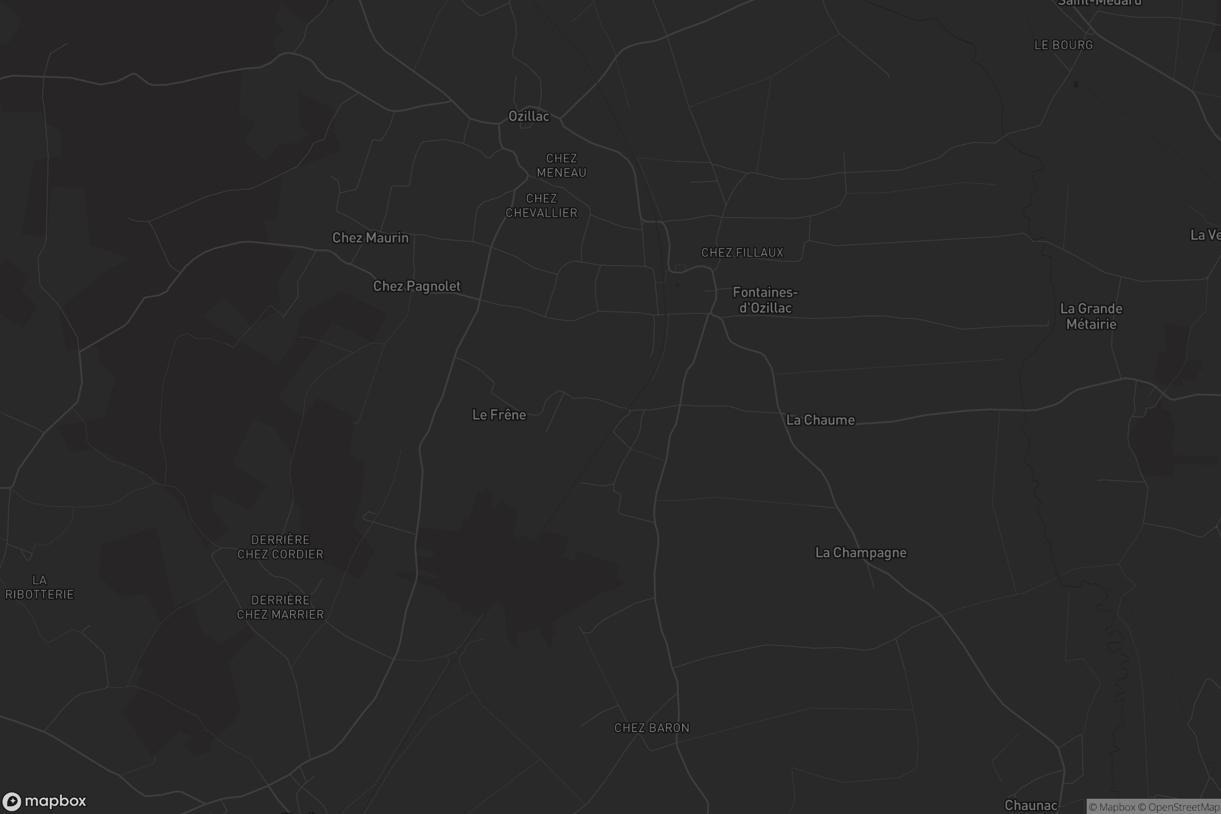 Carte de Fontaines-d'Ozillac