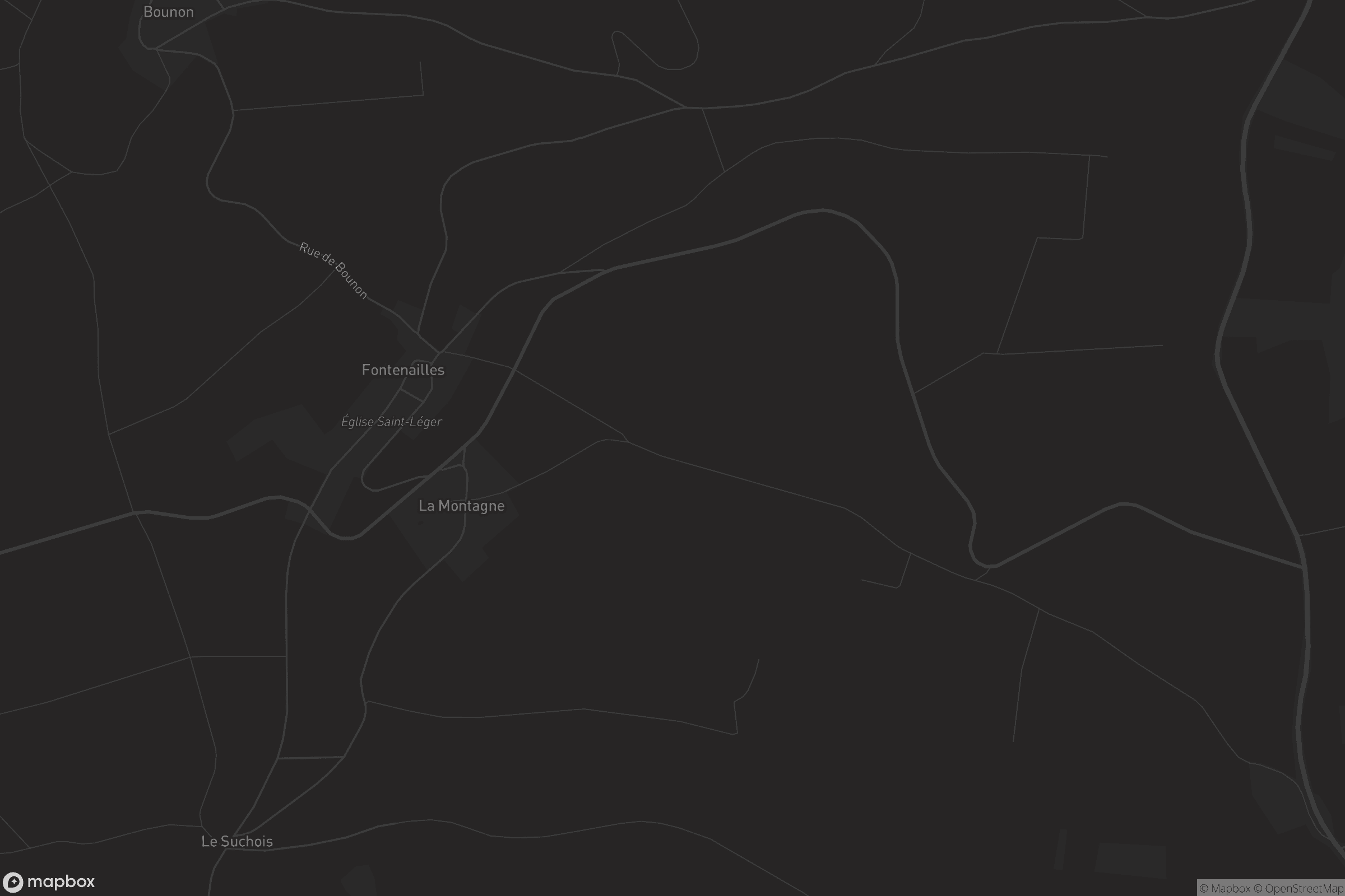 Carte de Fontenailles